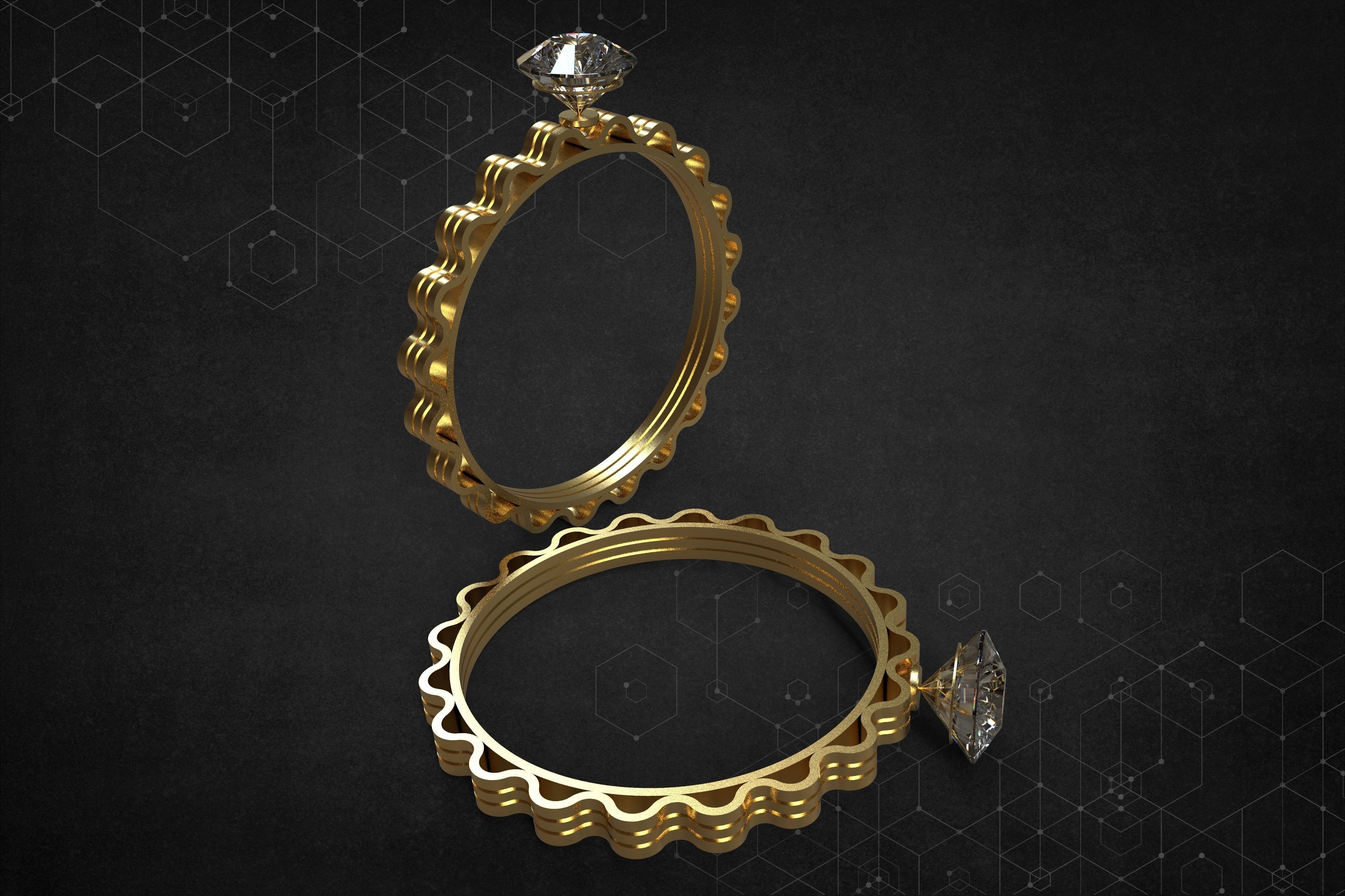 Ring Ten 3D model_1