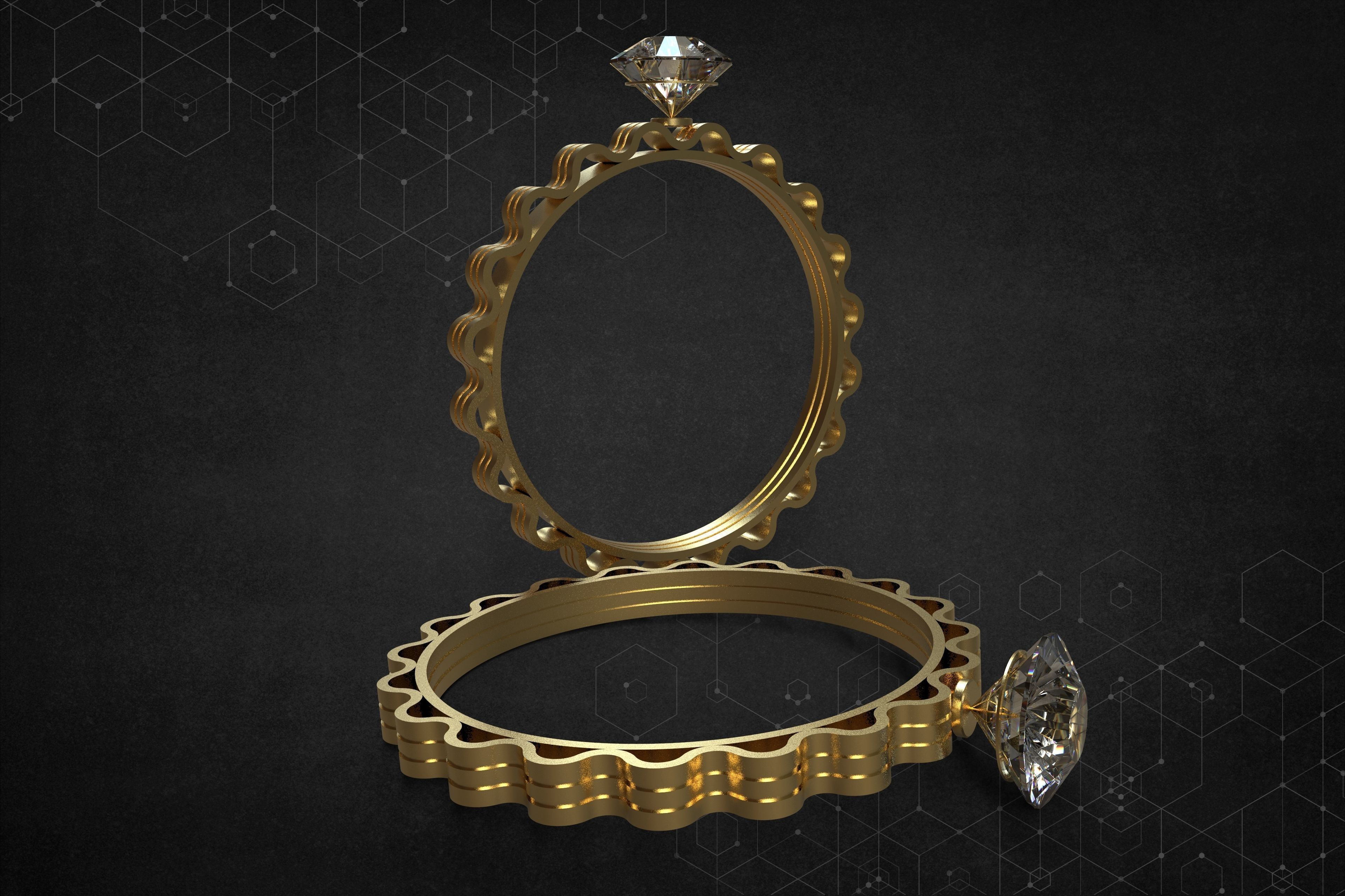 Ring Ten 3D model_4