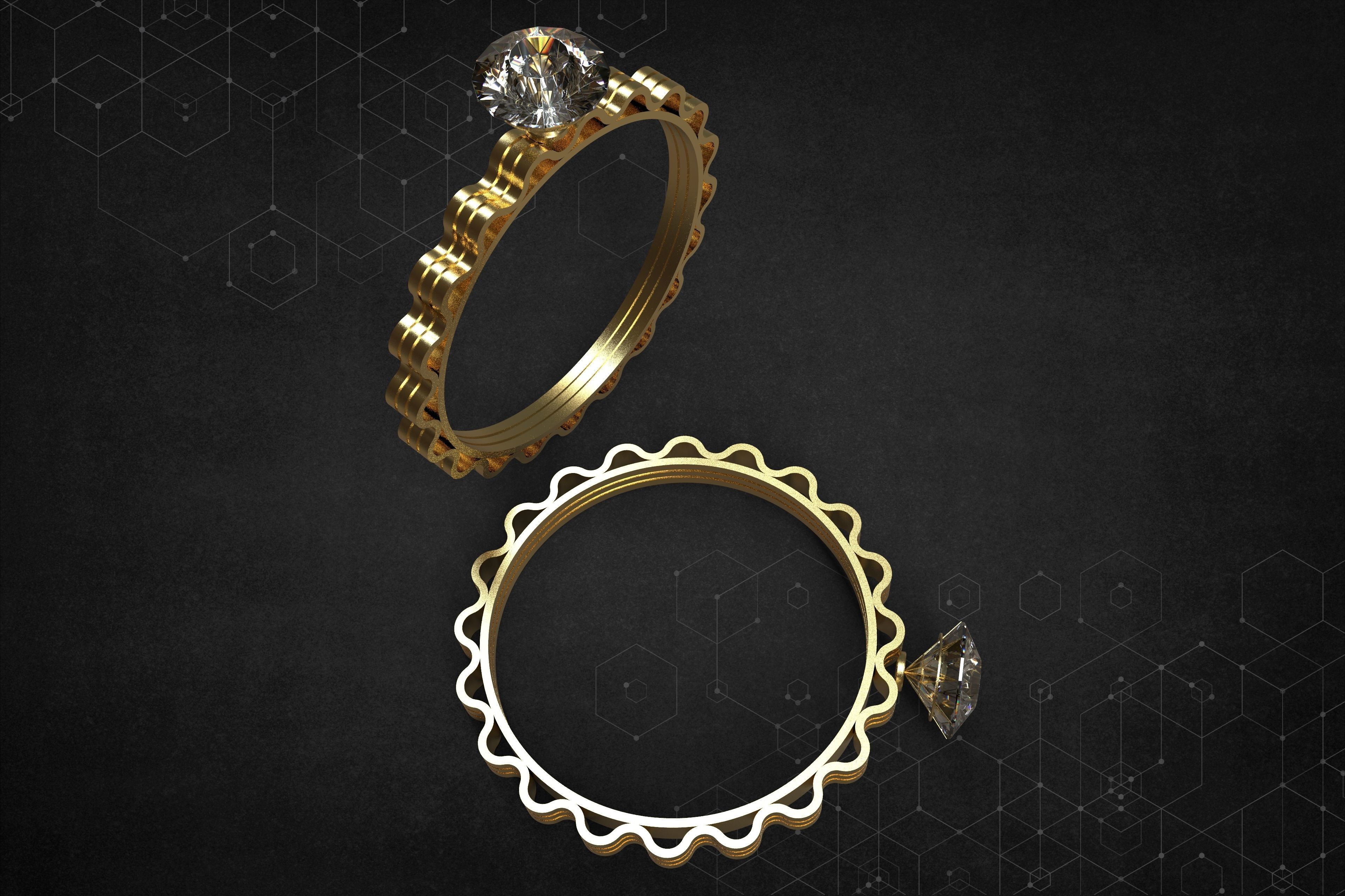 Ring Ten 3D model_2
