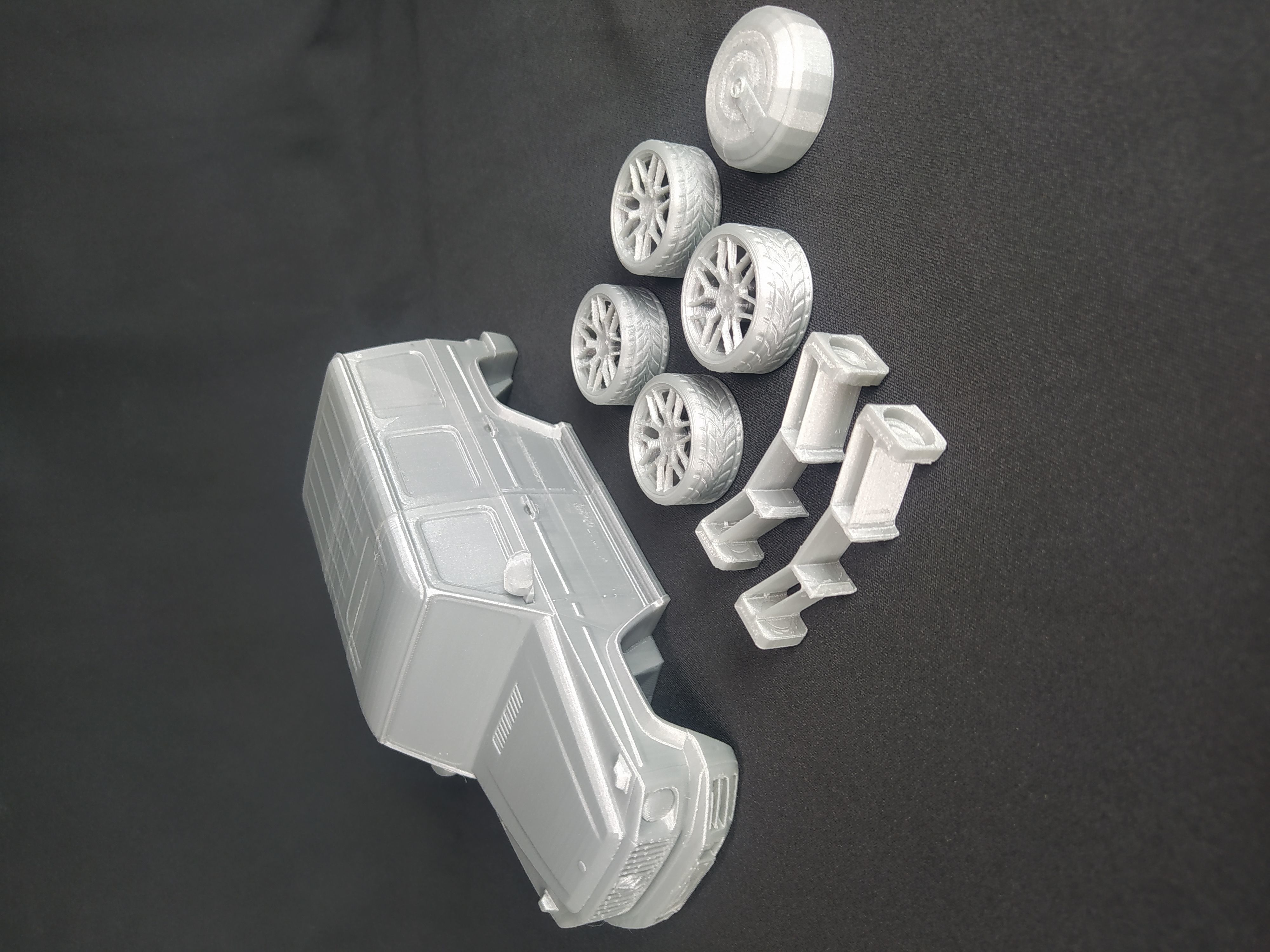 Mercedes g class 3D print model_2