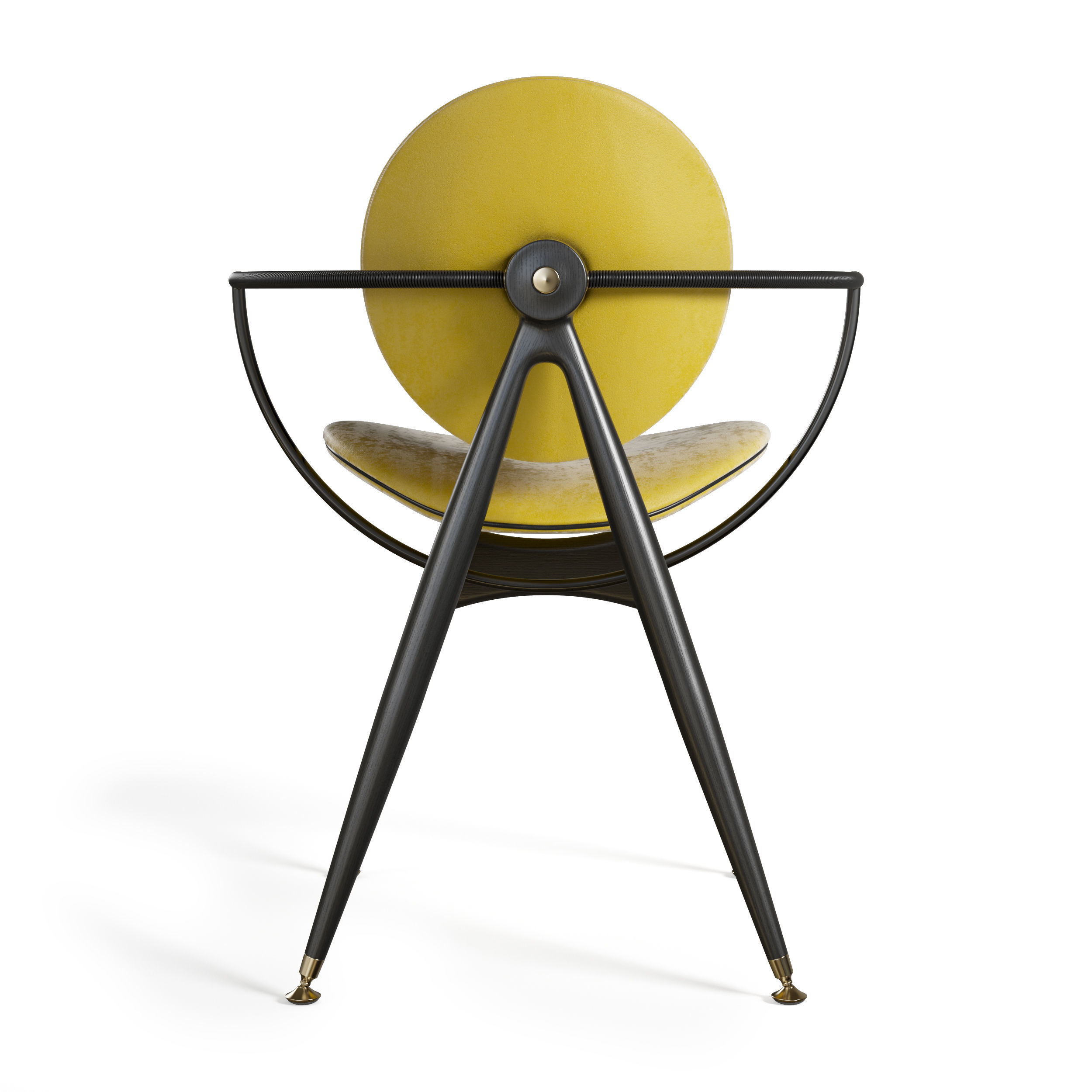 Circle Dining Chair Overgaard Dyrman 3D model_25