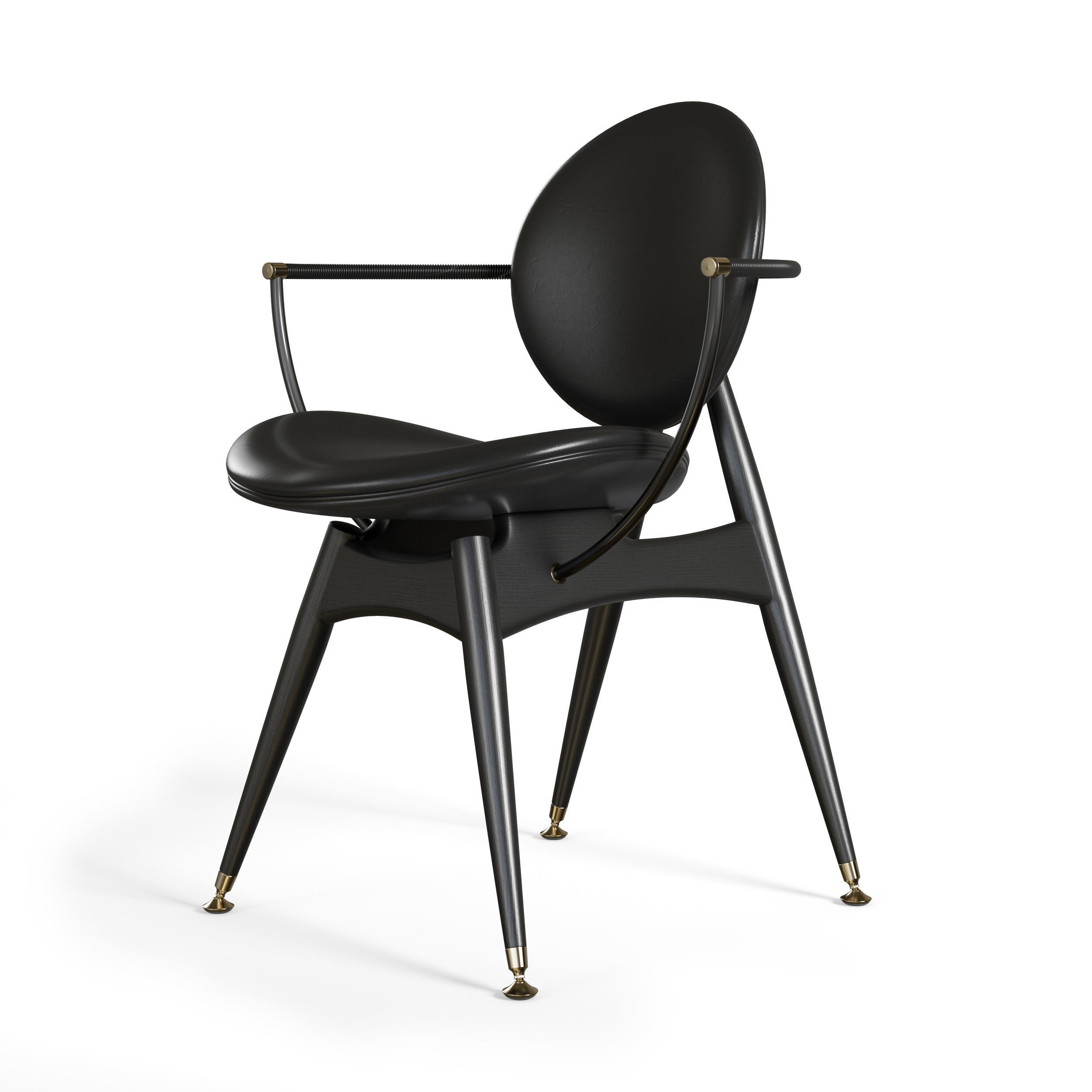 Circle Dining Chair Overgaard Dyrman 3D model_23