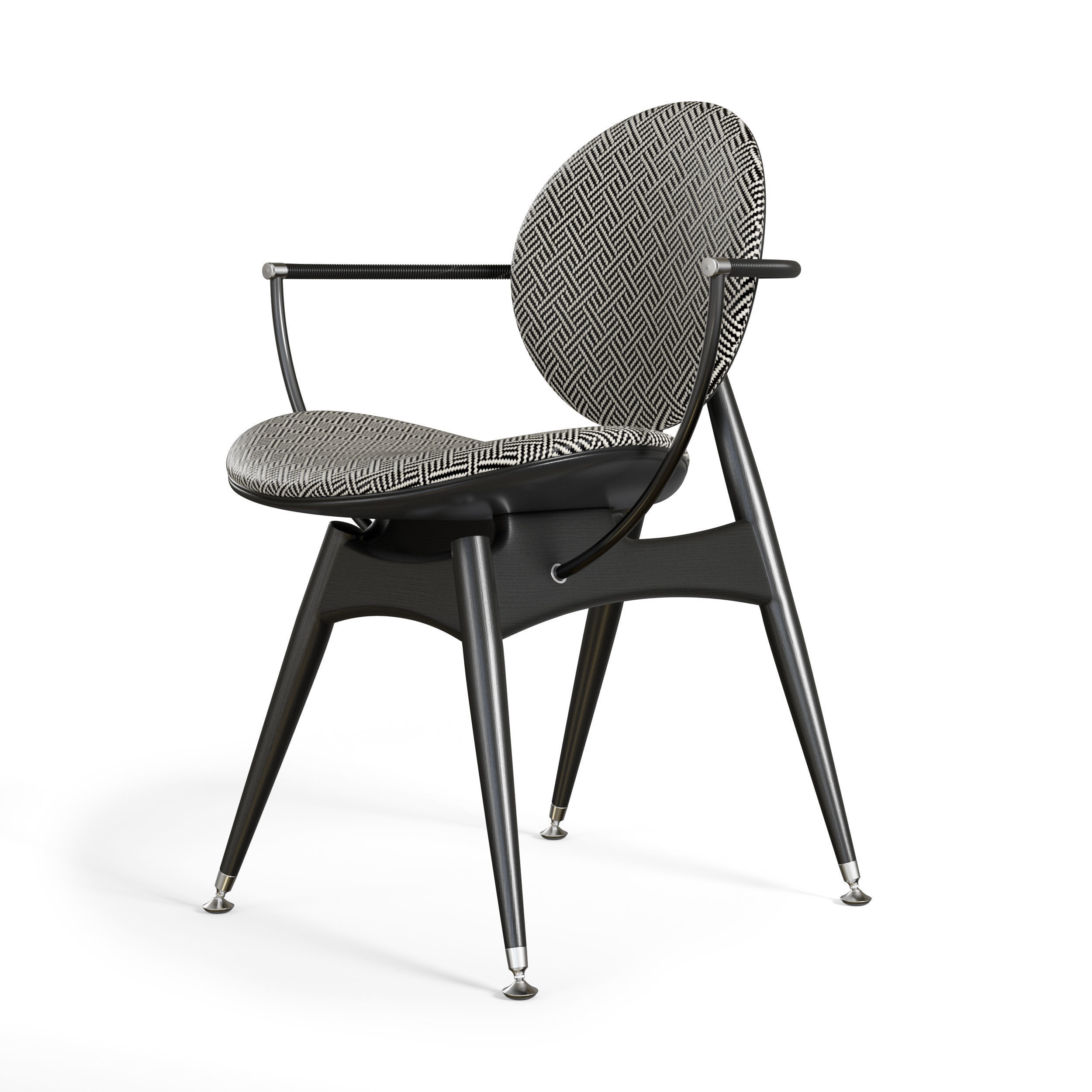 Circle Dining Chair Overgaard Dyrman 3D model_15