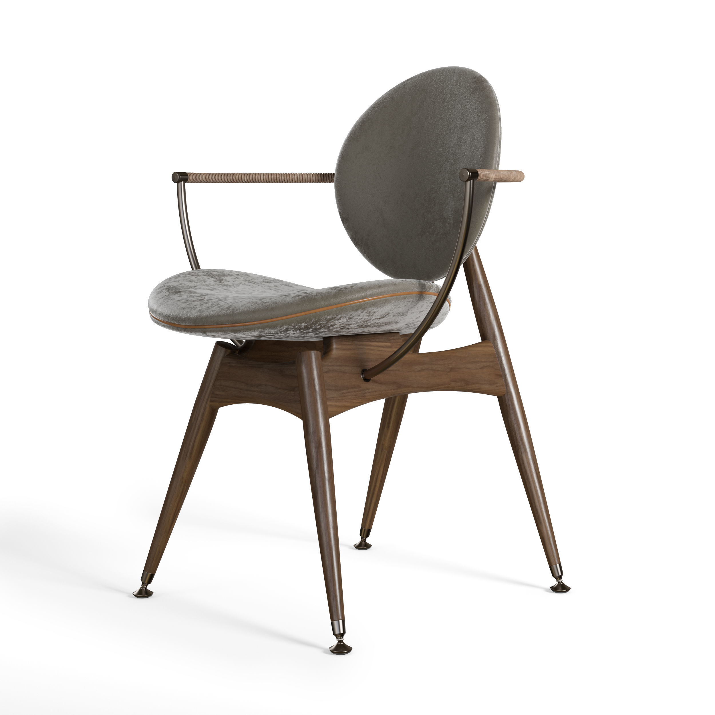Circle Dining Chair Overgaard Dyrman 3D model_31