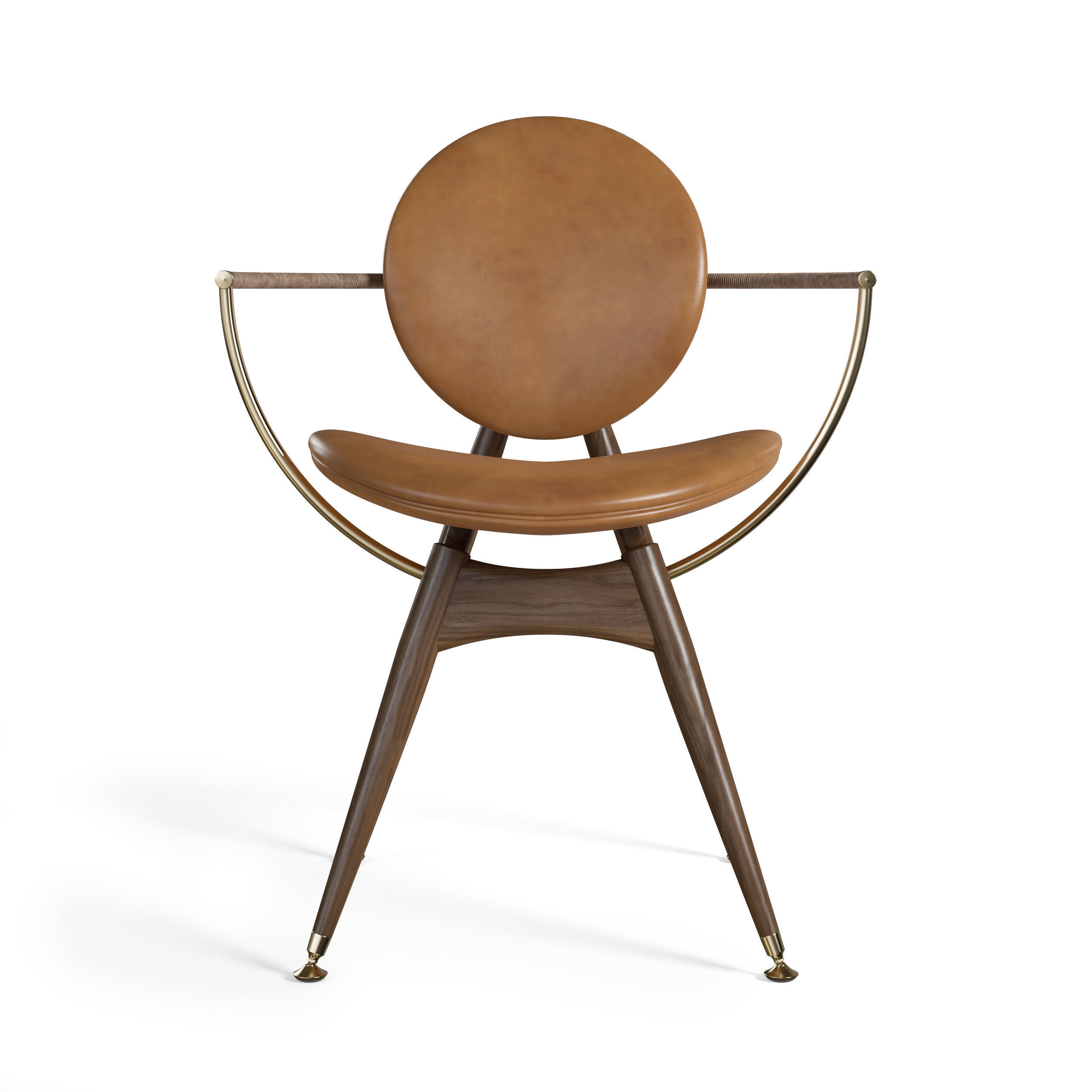 Circle Dining Chair Overgaard Dyrman 3D model_8