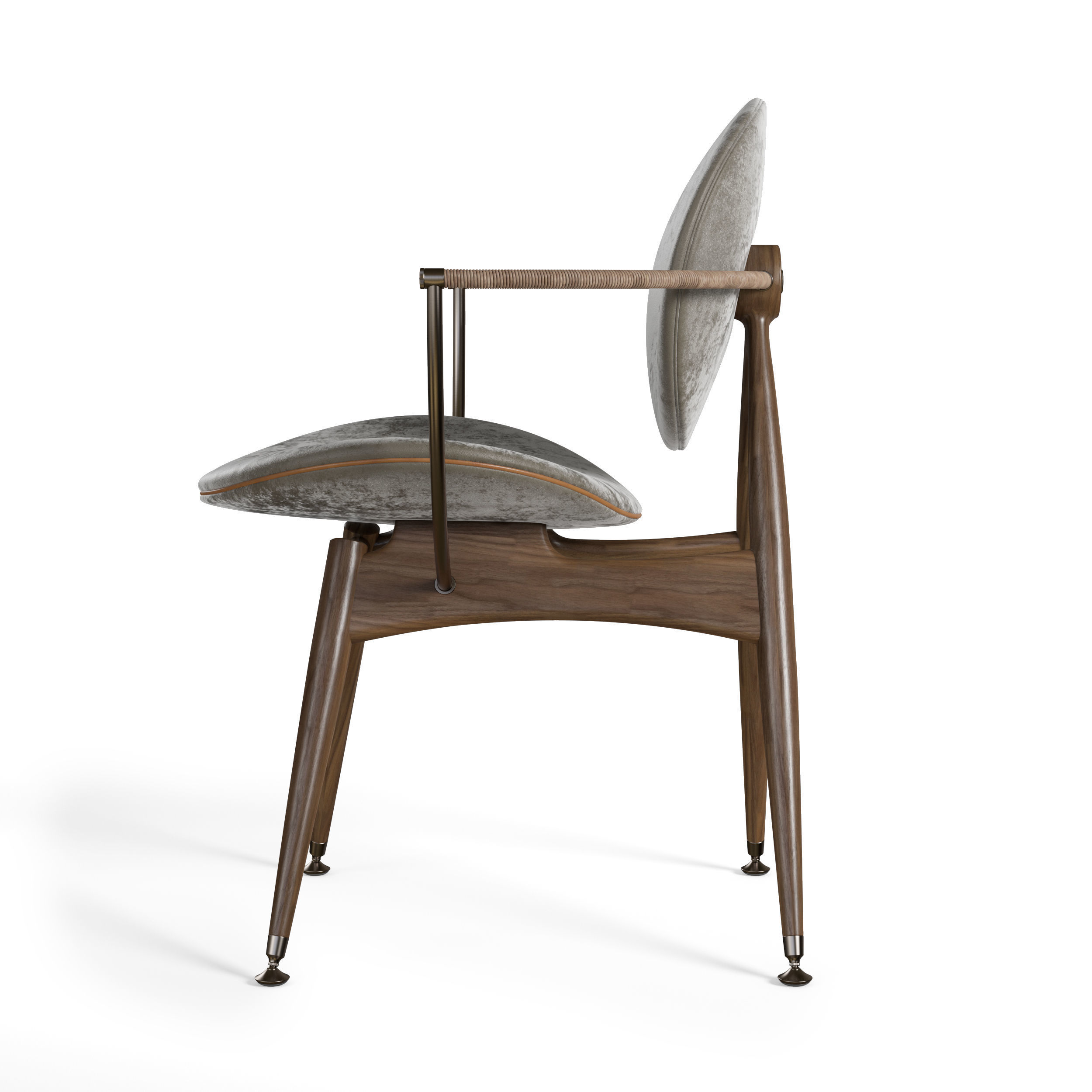 Circle Dining Chair Overgaard Dyrman 3D model_30