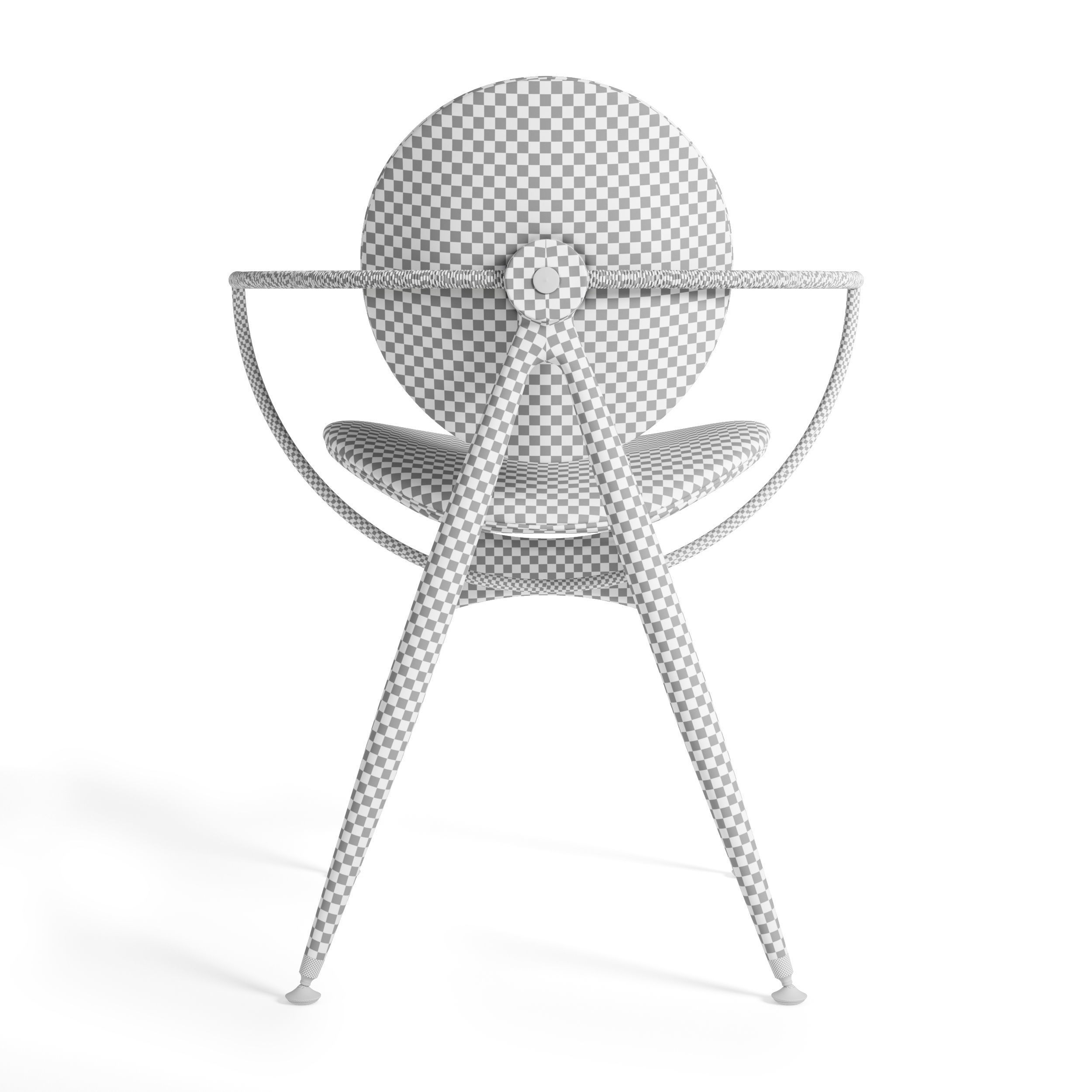 Circle Dining Chair Overgaard Dyrman 3D model_34
