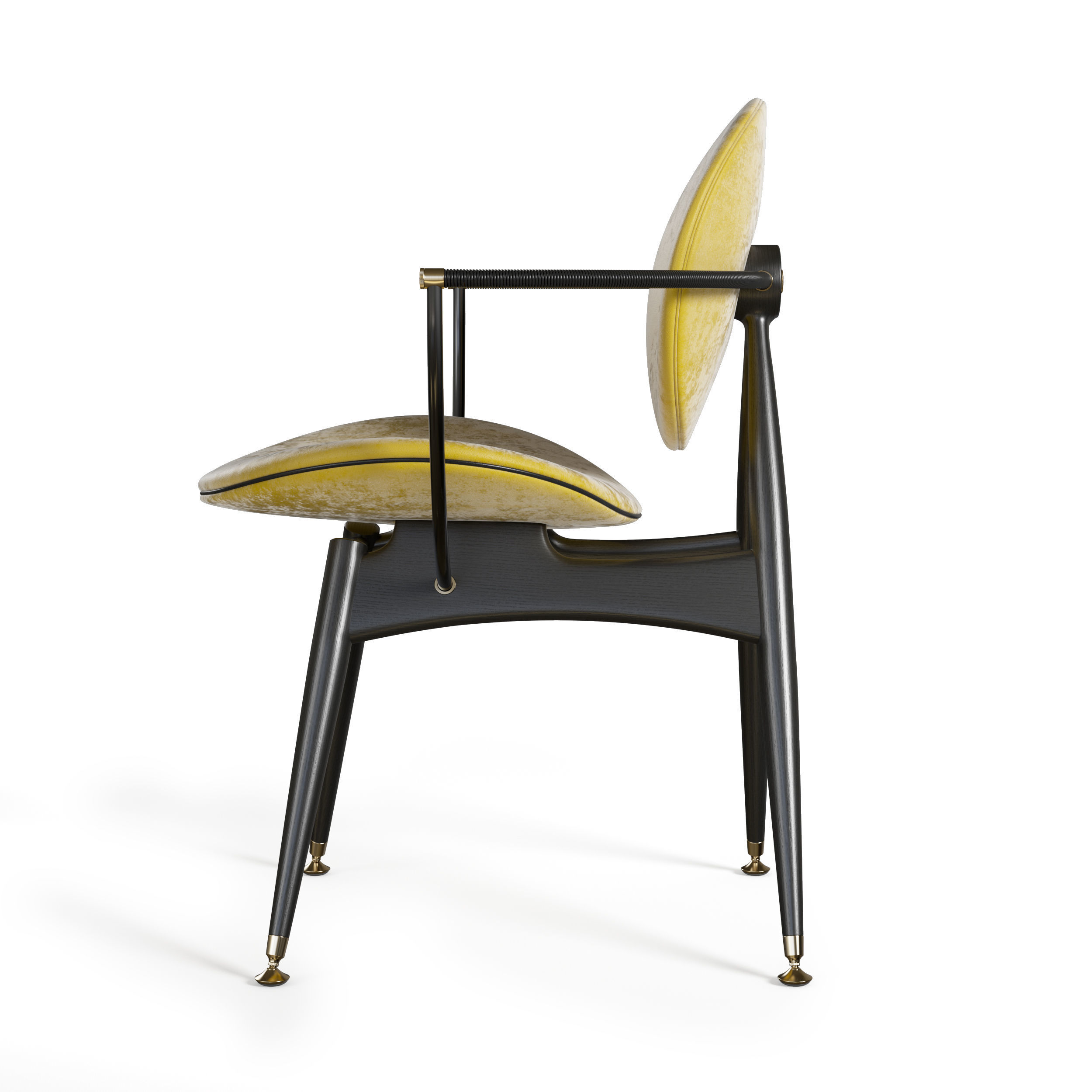 Circle Dining Chair Overgaard Dyrman 3D model_26