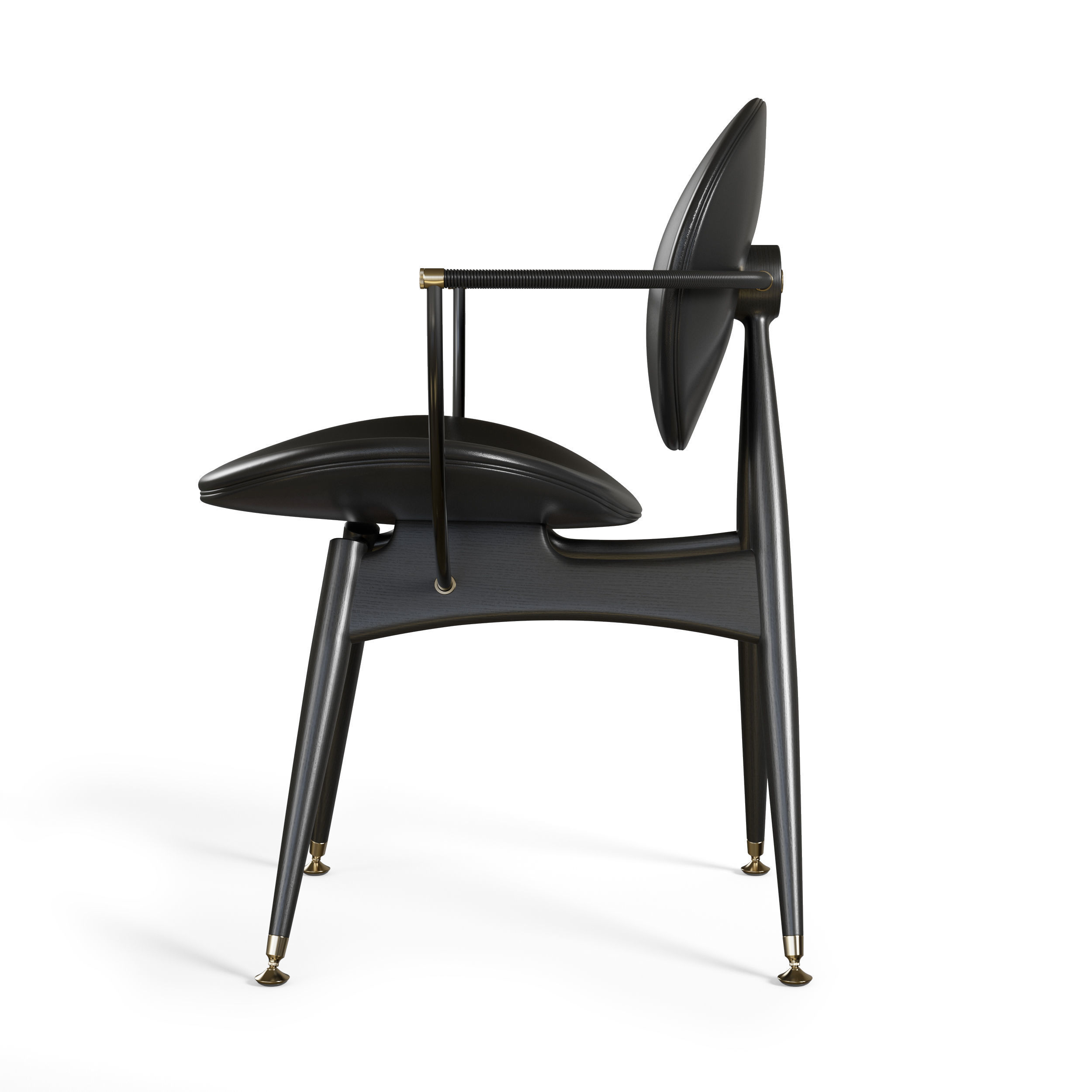 Circle Dining Chair Overgaard Dyrman 3D model_22