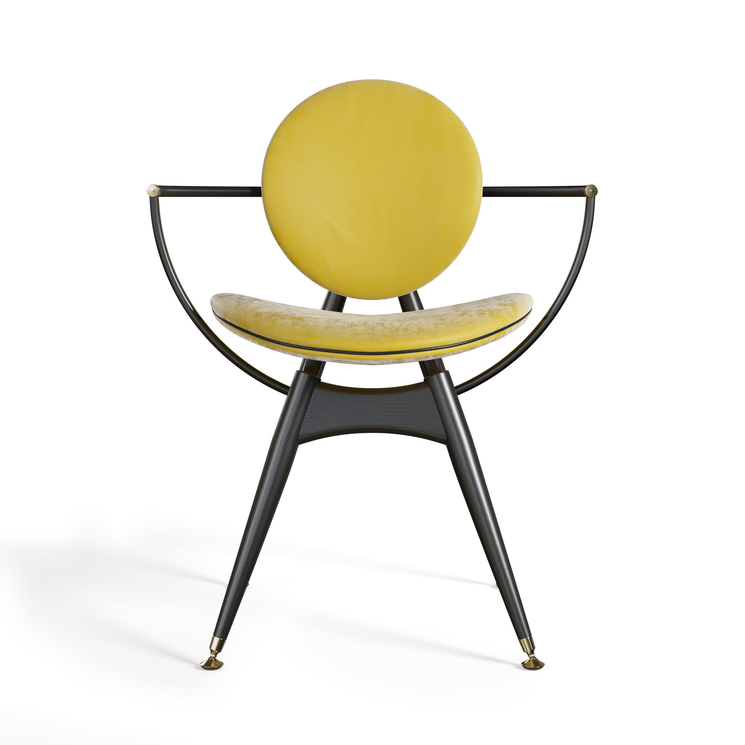 Circle Dining Chair Overgaard Dyrman 3D model_24