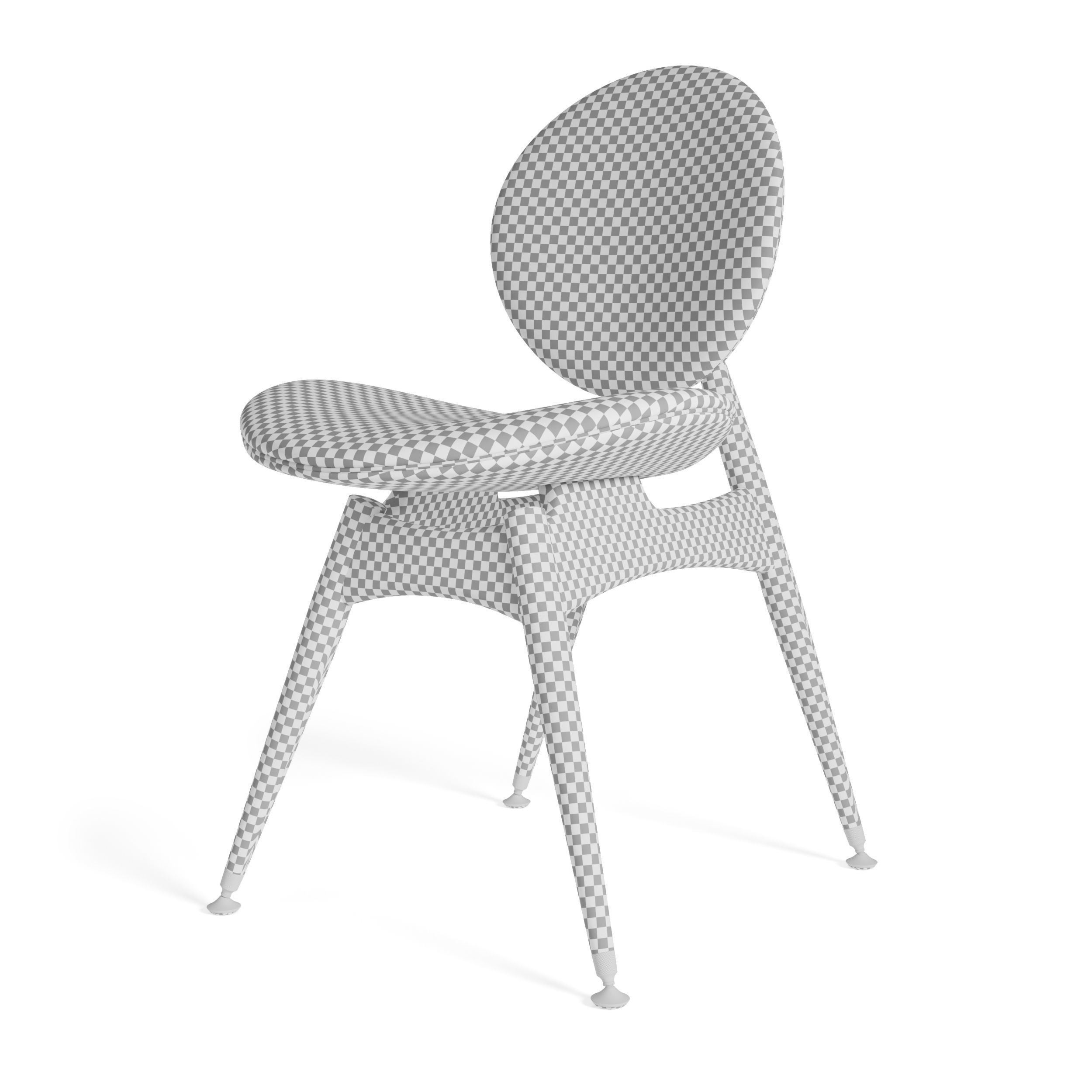 Circle Dining Chair Overgaard Dyrman 3D model_50