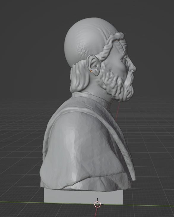 Ptolemy bust  3D print model_18