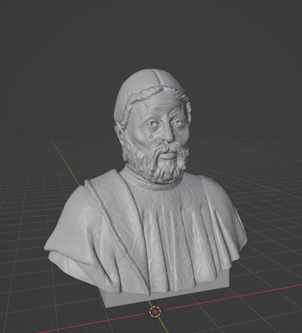 Ptolemy bust  3D print model_11