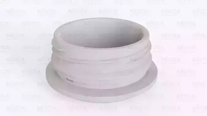 Neck finish - PCF 48P 3 - voluntary standard hot fill finish 3D model