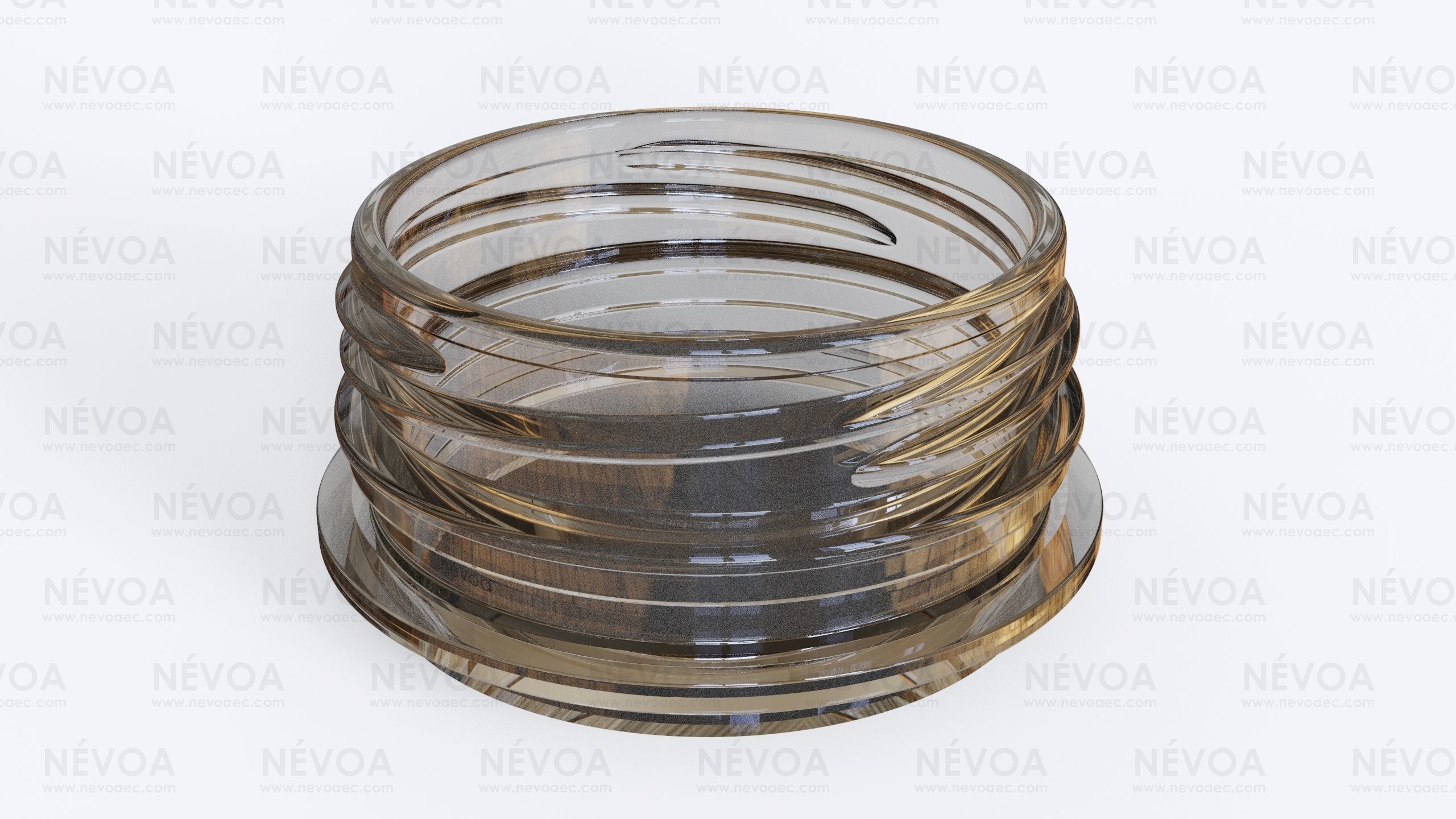 Neck finish - PCF 48P 5 - voluntary standard hot fill finish 3D model_1