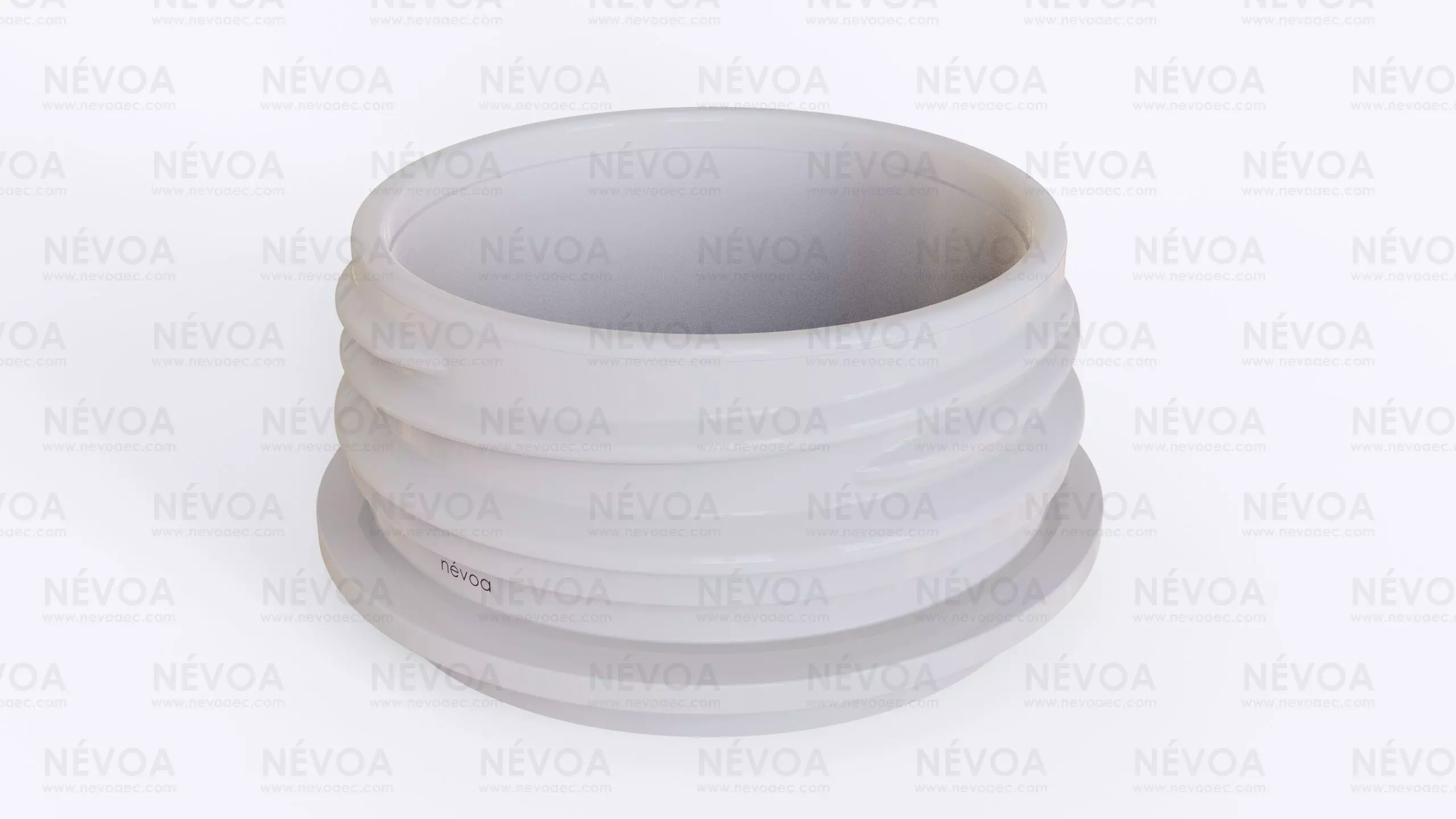 Neck finish - PCF 48P 5 - voluntary standard hot fill finish 3D model_0