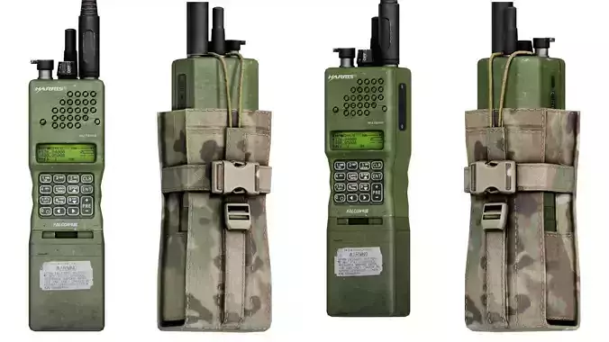 ANPRC 152 RADIO Low-poly 3D model
