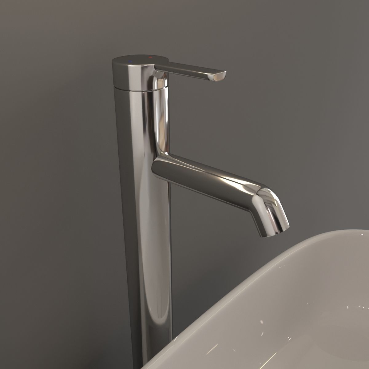 Duravit Zencha Vanity Unit Set 3D model_3