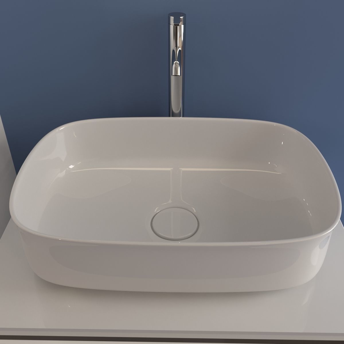 Duravit Zencha Vanity Unit Set 3D model_1