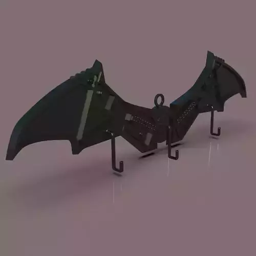 Batman 2022 Batarang  Key wall 3D Print 3D print model