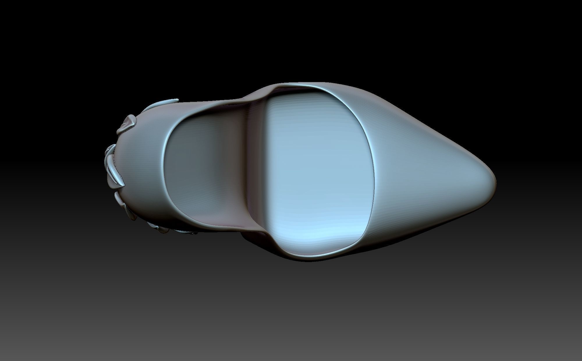 High heeled shoes 3D print model_7