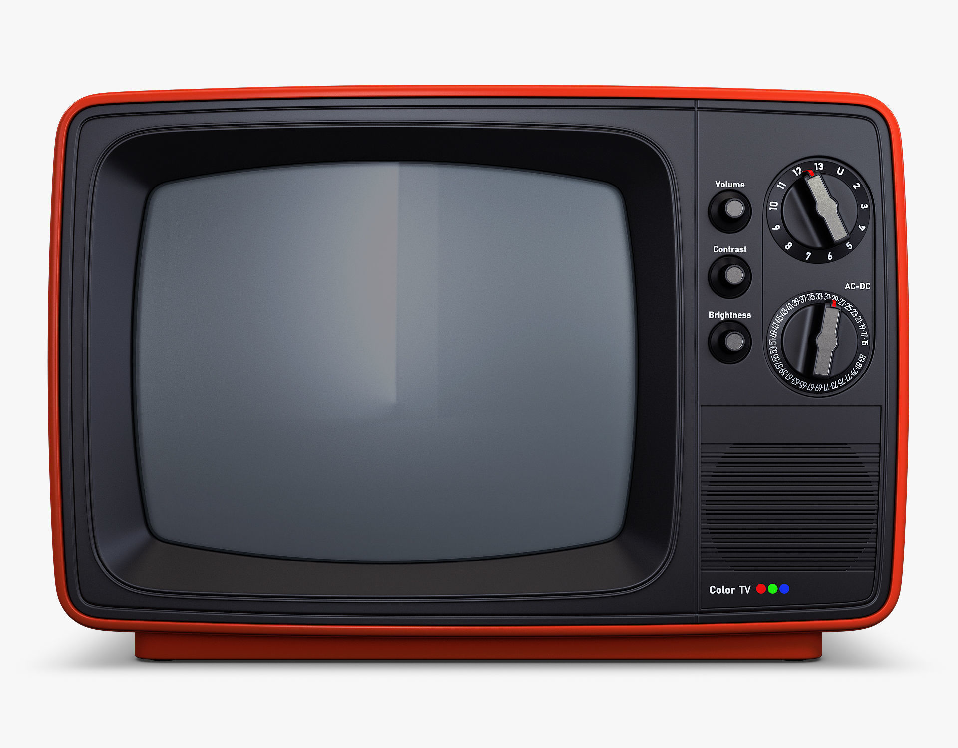Retro Portable Television Collection volume 1 3D model_8