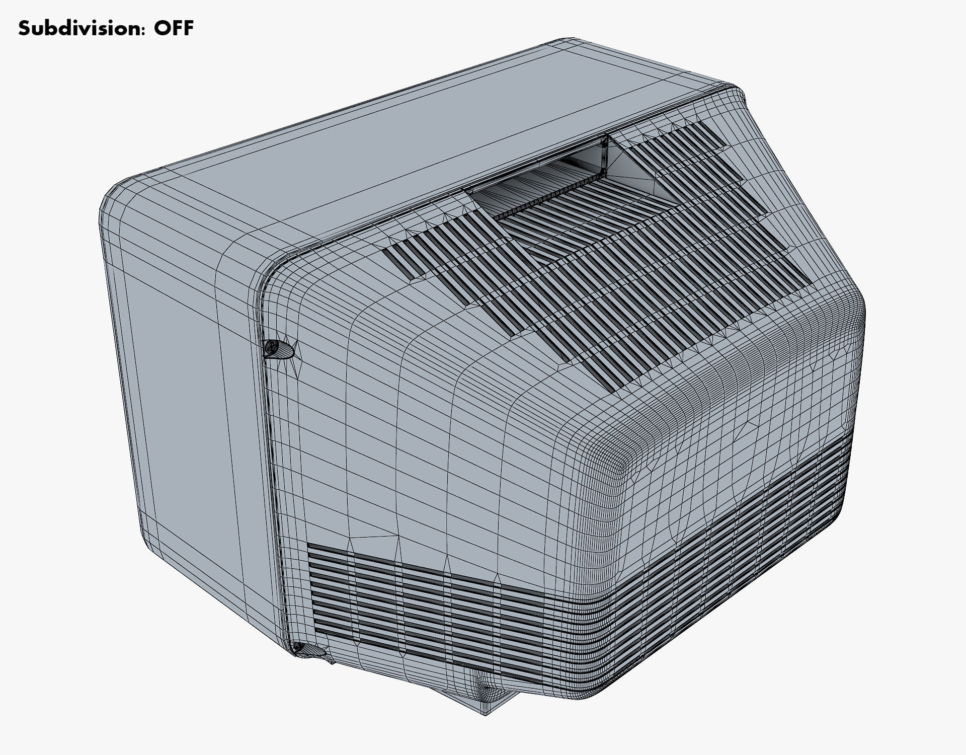 Retro Portable Television Collection volume 1 3D model_56