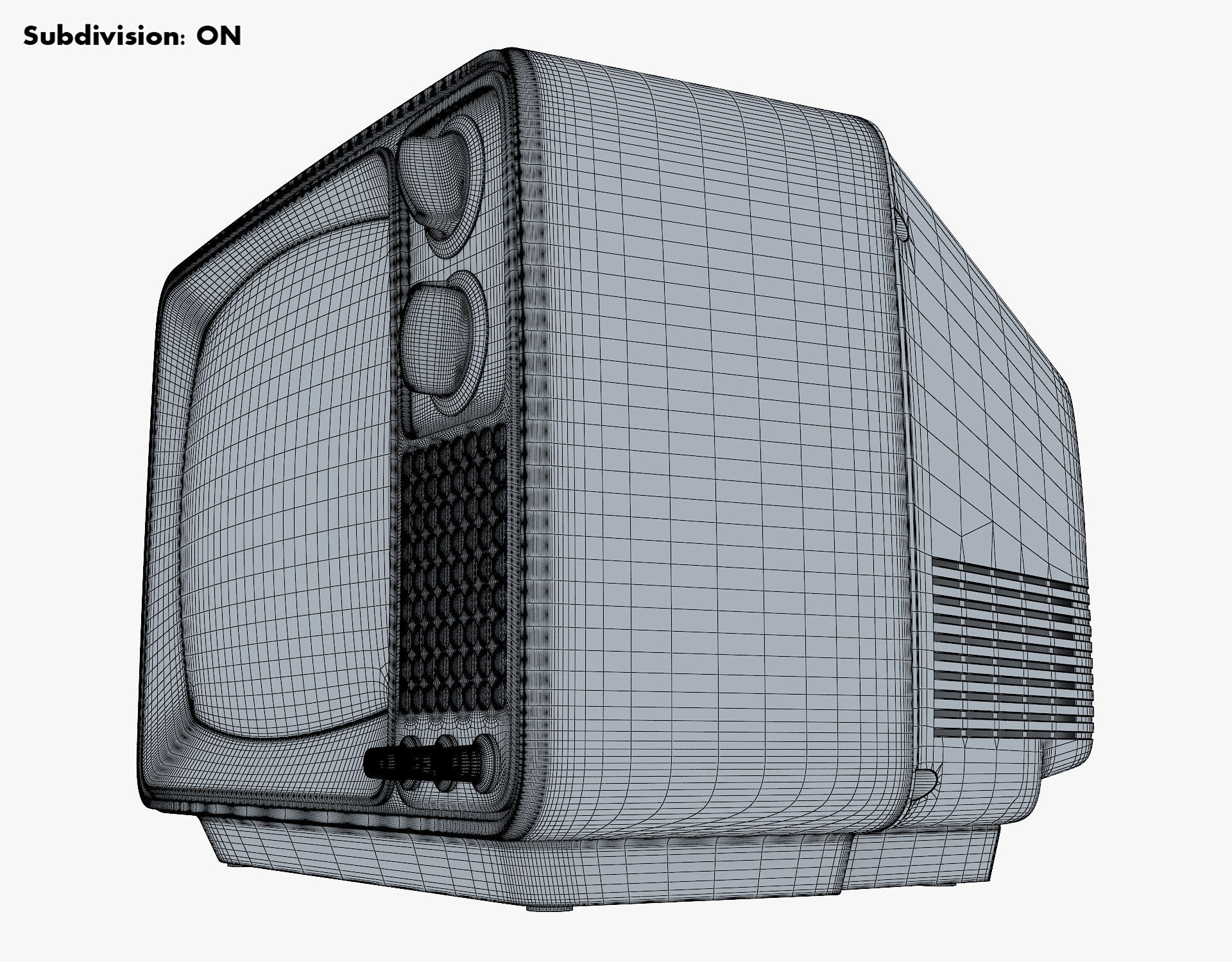 Retro Portable Television Collection volume 1 3D model_94