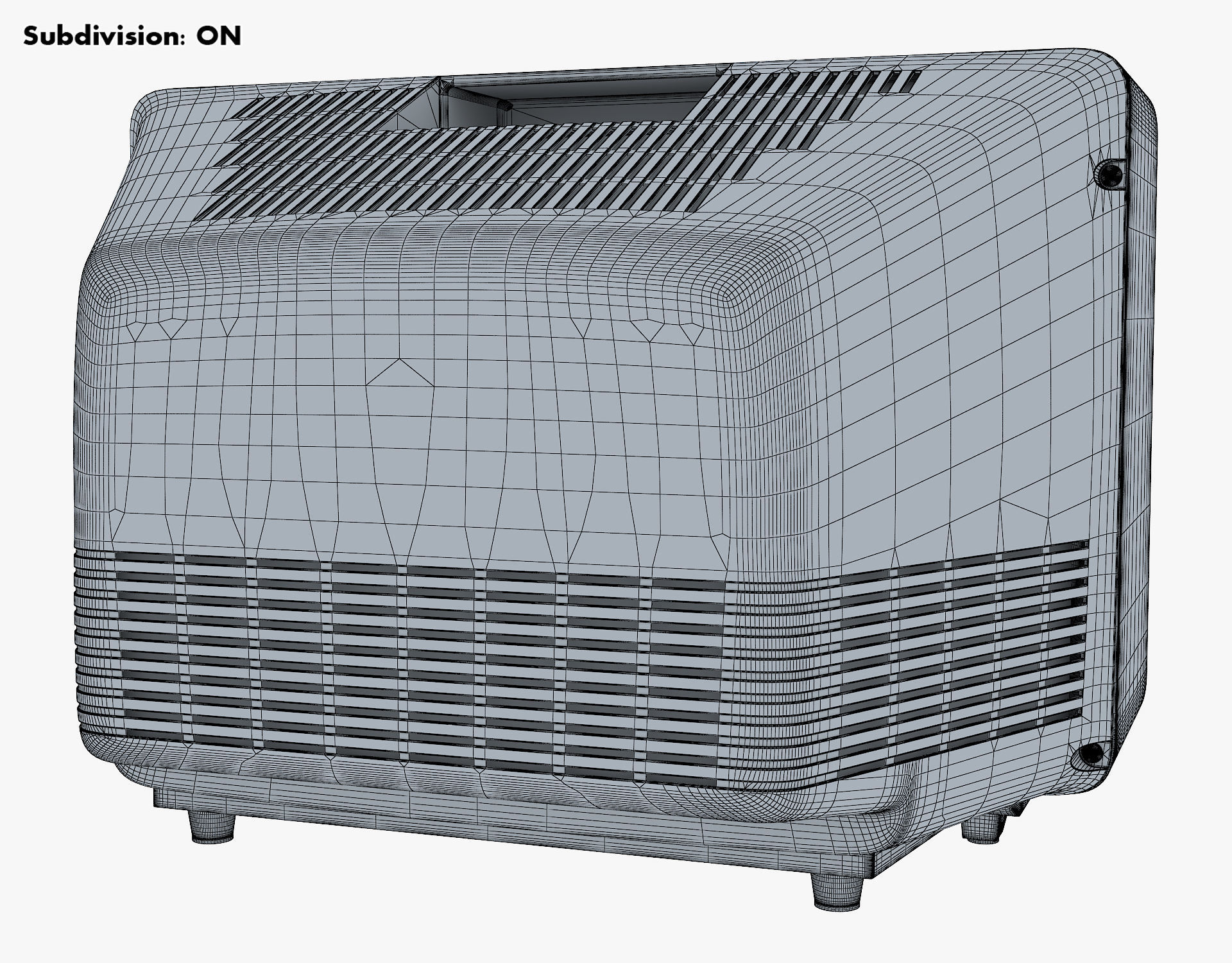 Retro Portable Television Collection volume 1 3D model_126