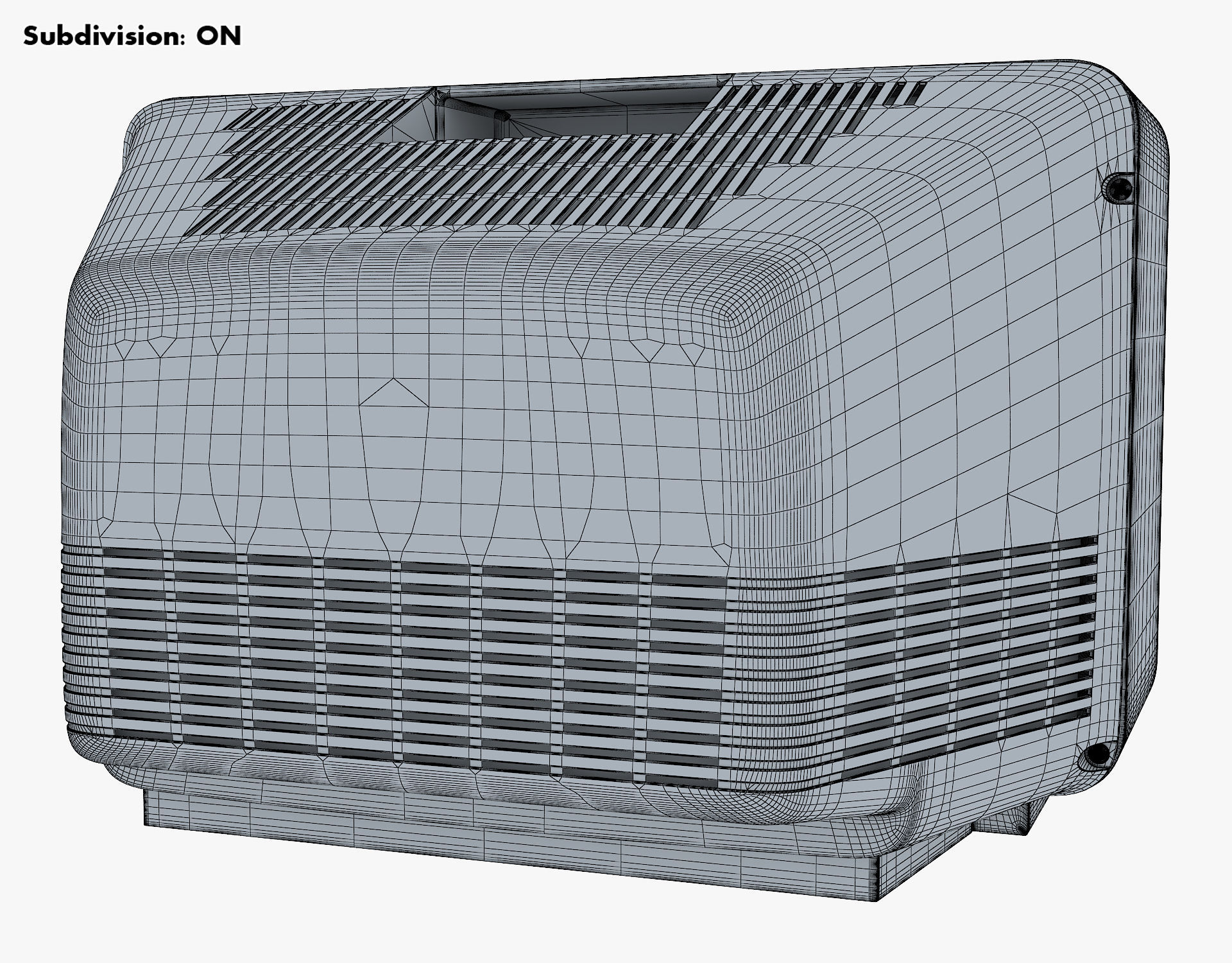 Retro Portable Television Collection volume 1 3D model_51