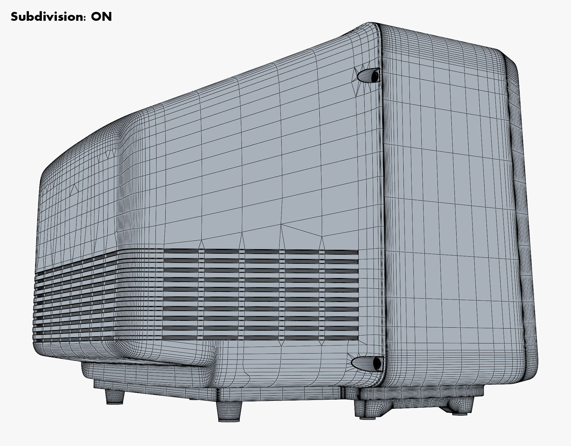 Retro Portable Television Collection volume 1 3D model_134
