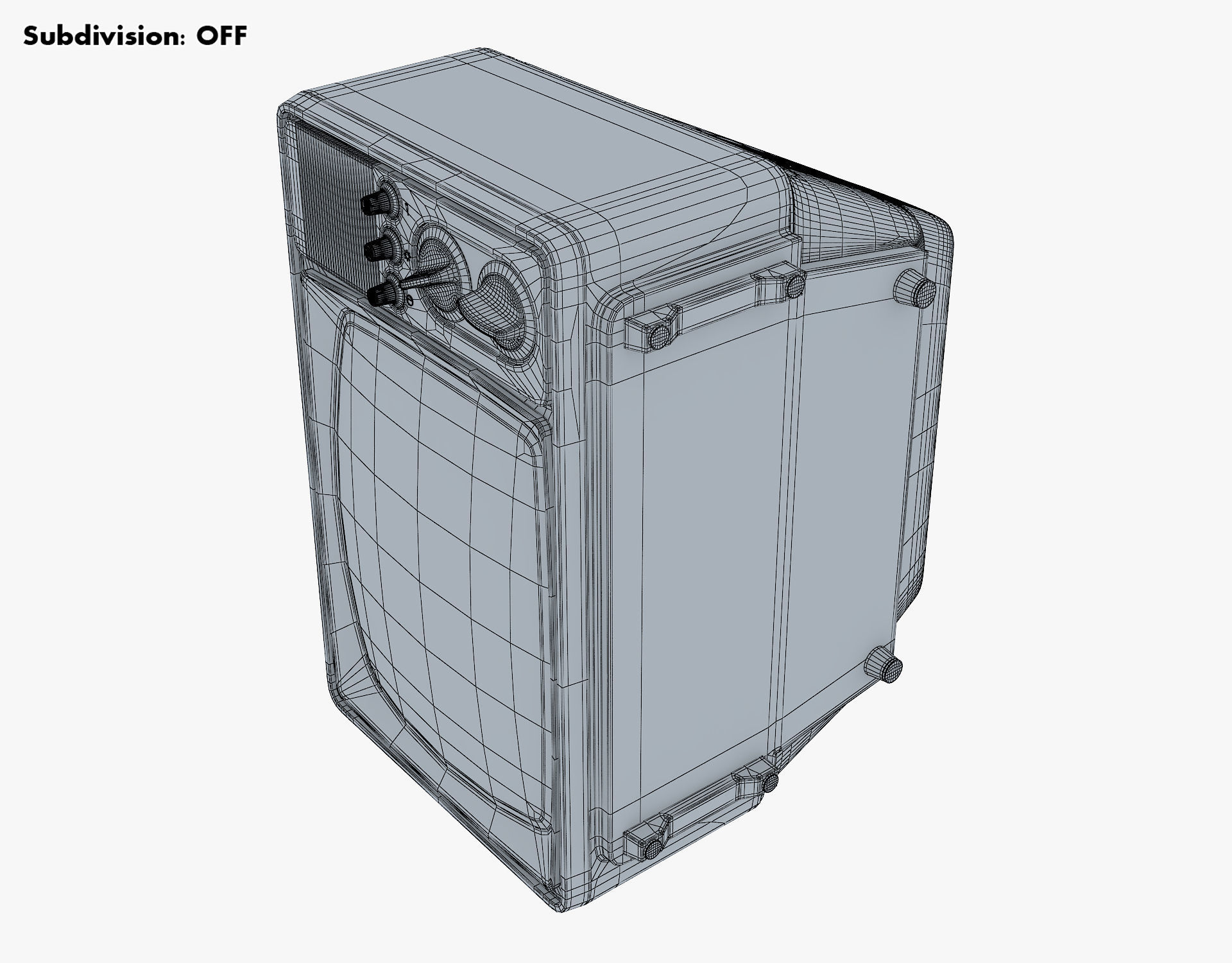 Retro Portable Television Collection volume 1 3D model_143