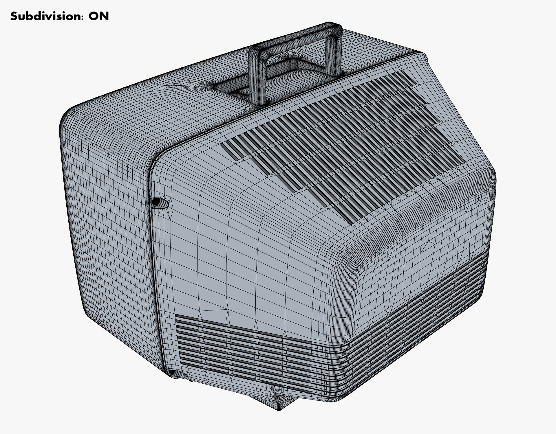 Retro Portable Television Collection volume 1 3D model_19