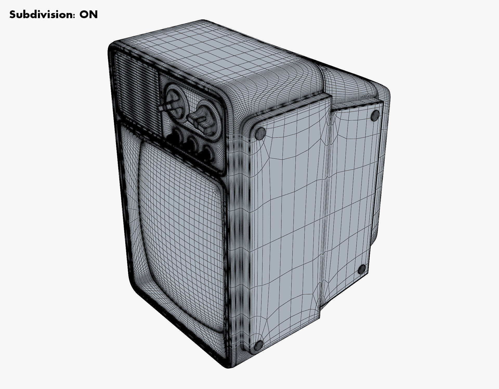 Retro Portable Television Collection volume 1 3D model_67