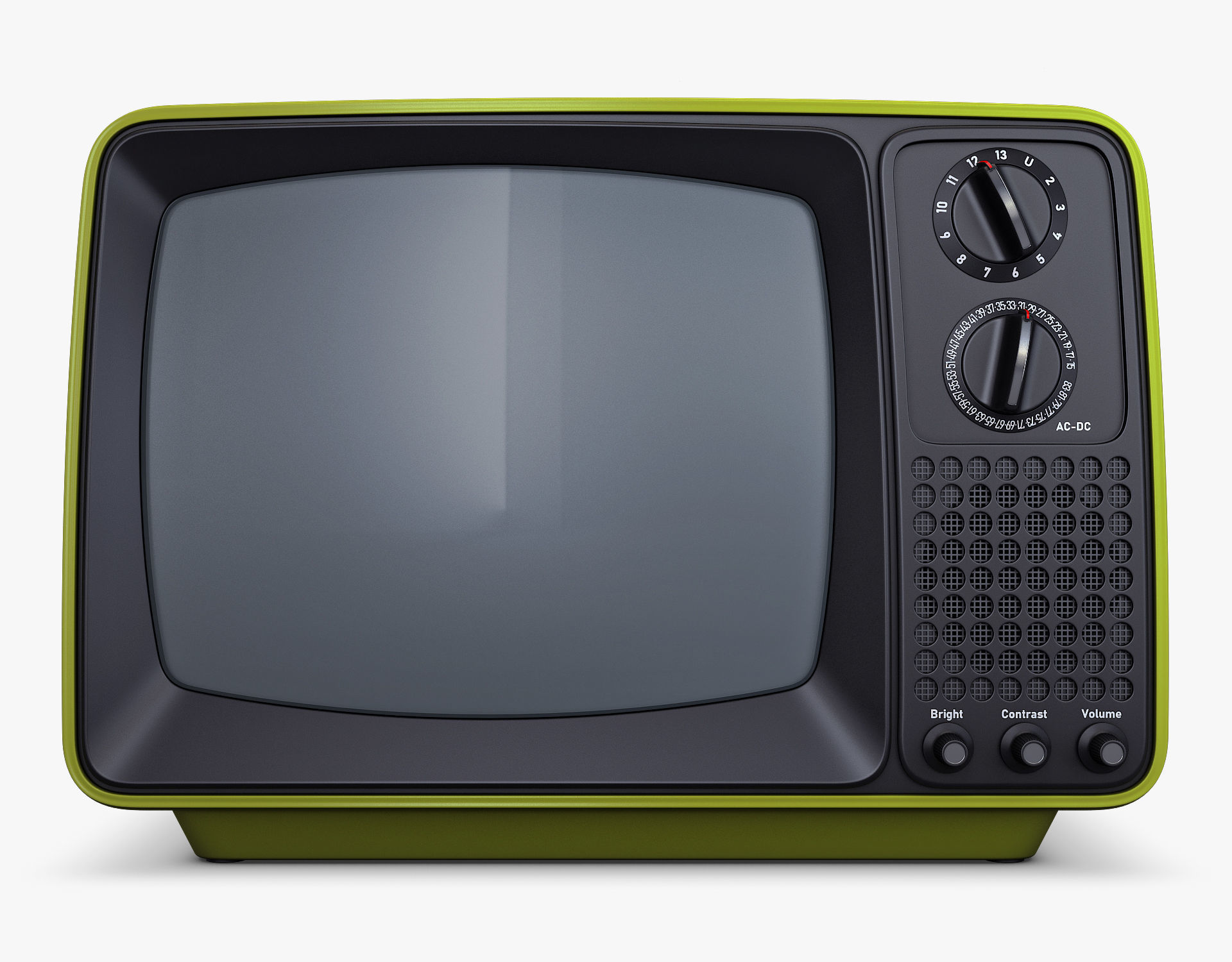 Retro Portable Television Collection volume 1 3D model_80