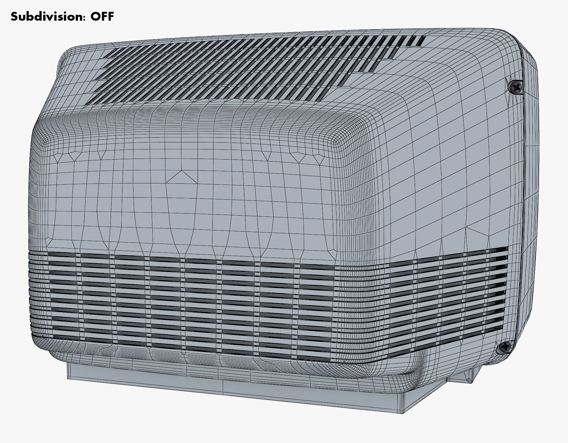 Retro Portable Television Collection volume 1 3D model_16