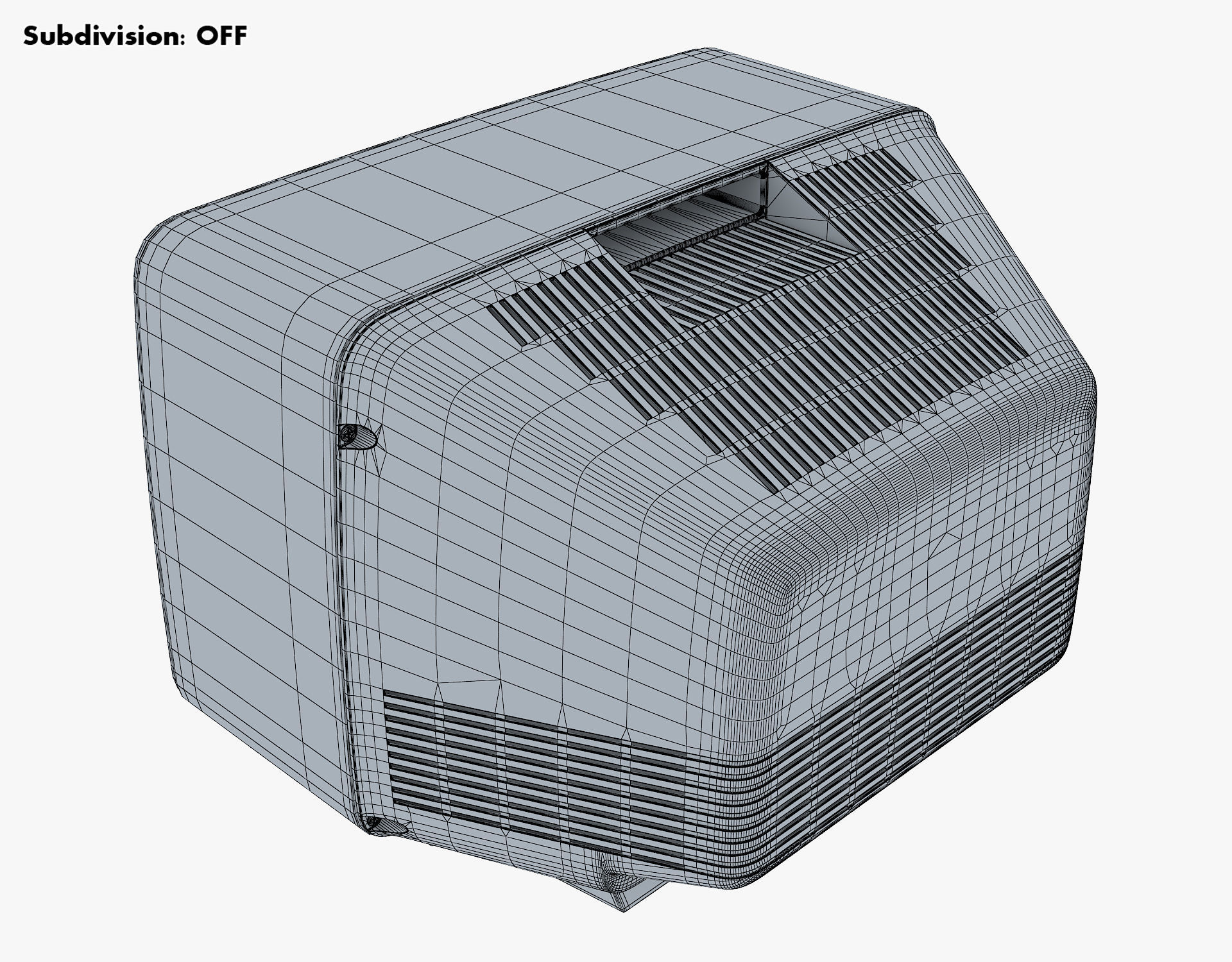 Retro Portable Television Collection volume 1 3D model_93
