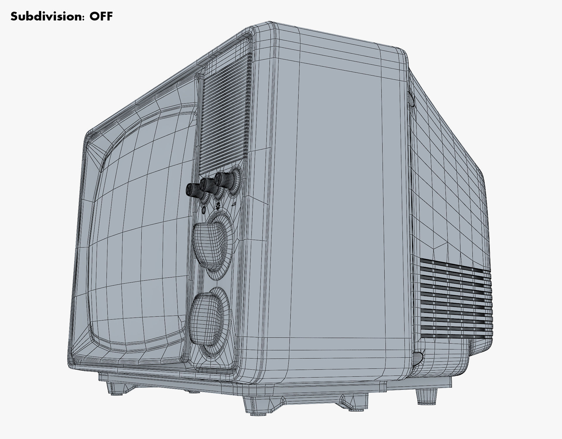 Retro Portable Television Collection volume 1 3D model_133