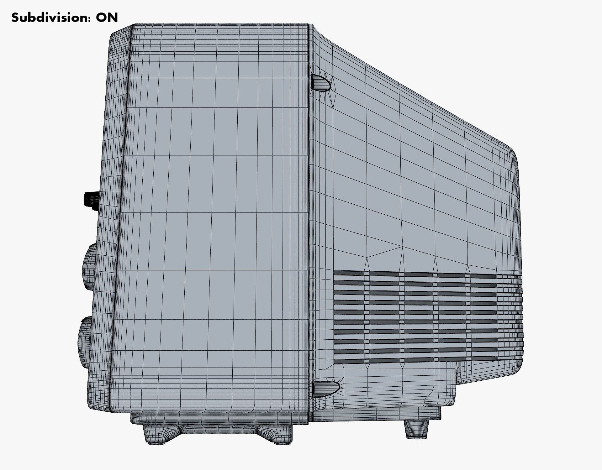 Retro Portable Television Collection volume 1 3D model_140