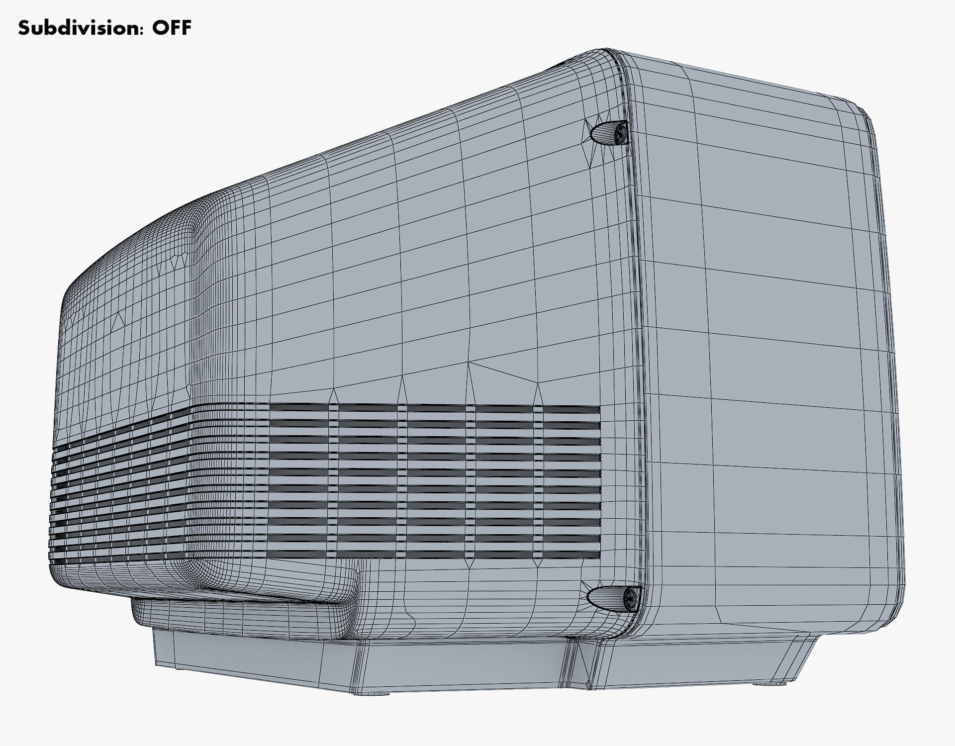 Retro Portable Television Collection volume 1 3D model_97