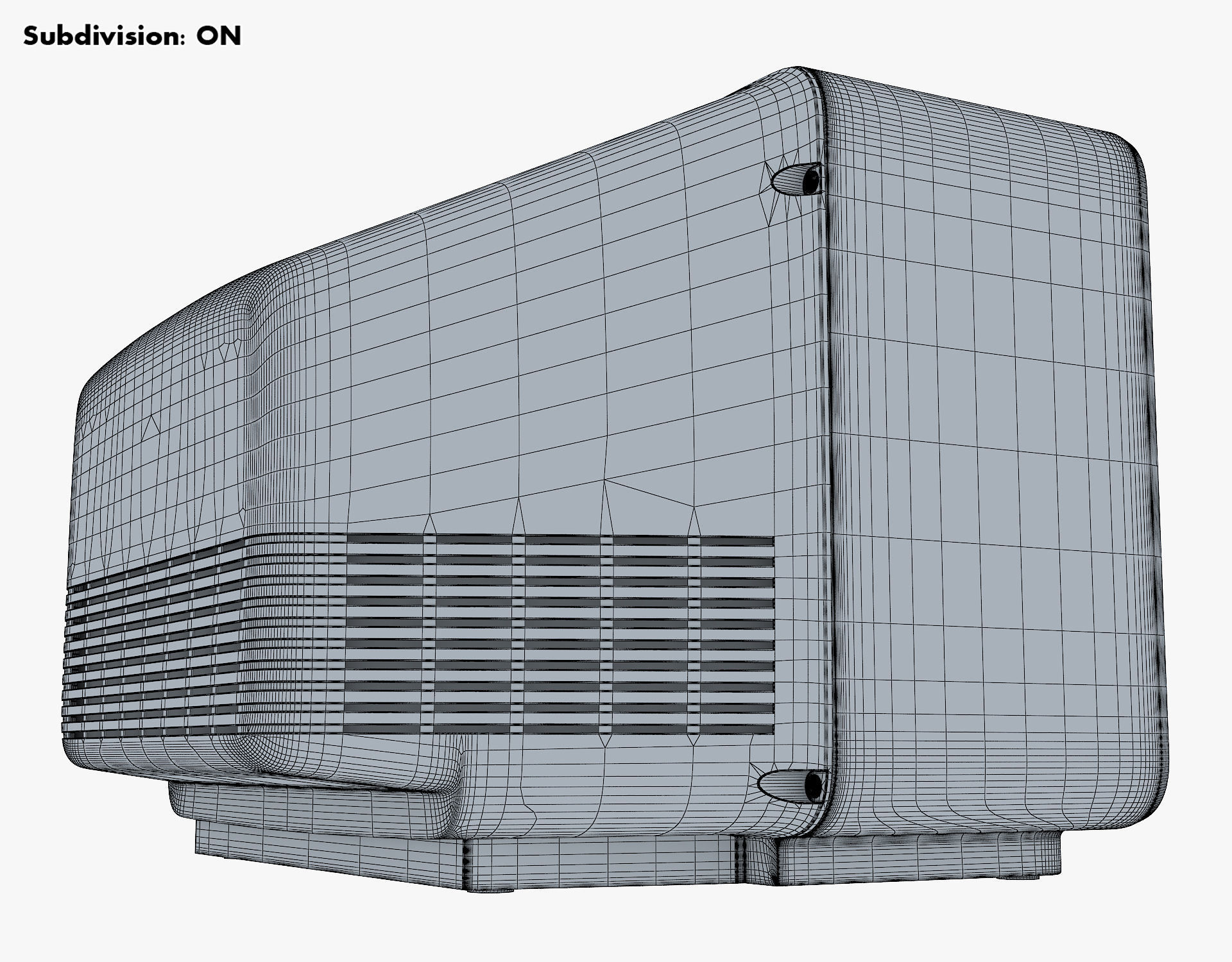 Retro Portable Television Collection volume 1 3D model_59