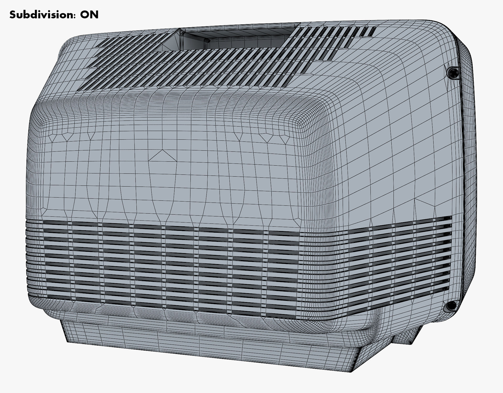 Retro Portable Television Collection volume 1 3D model_88