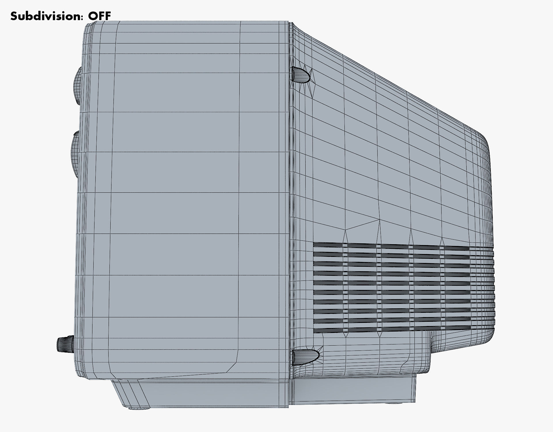 Retro Portable Television Collection volume 1 3D model_103