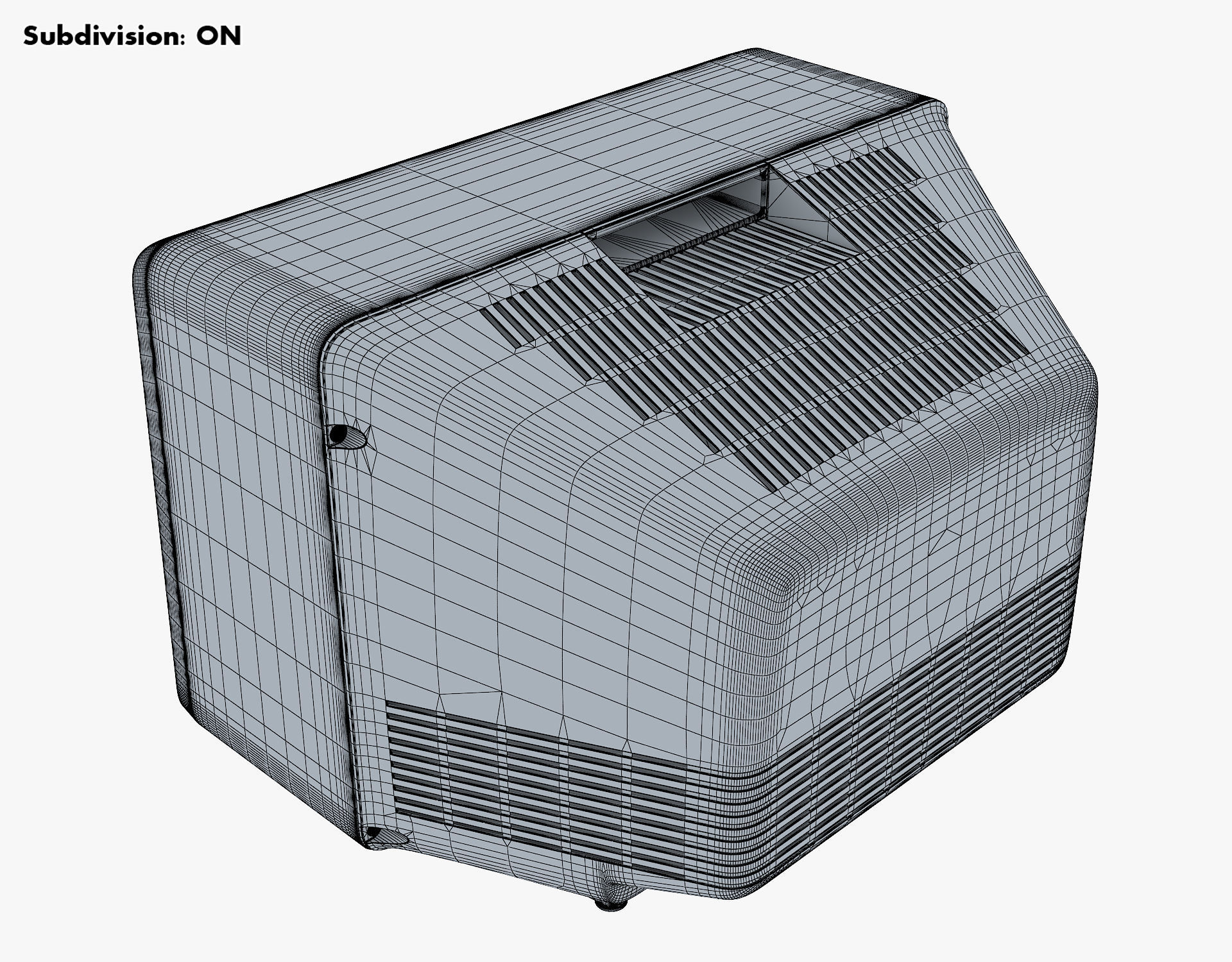 Retro Portable Television Collection volume 1 3D model_130