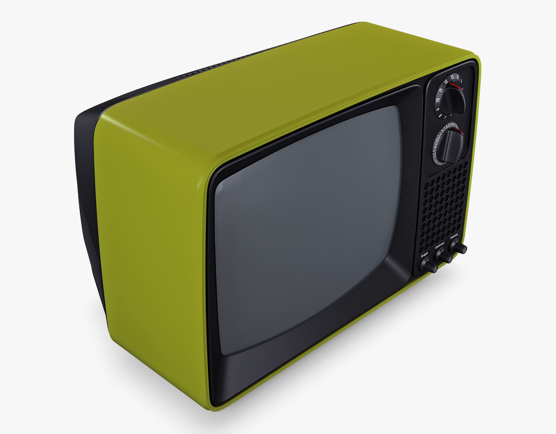 Retro Portable Television Collection volume 1 3D model_76