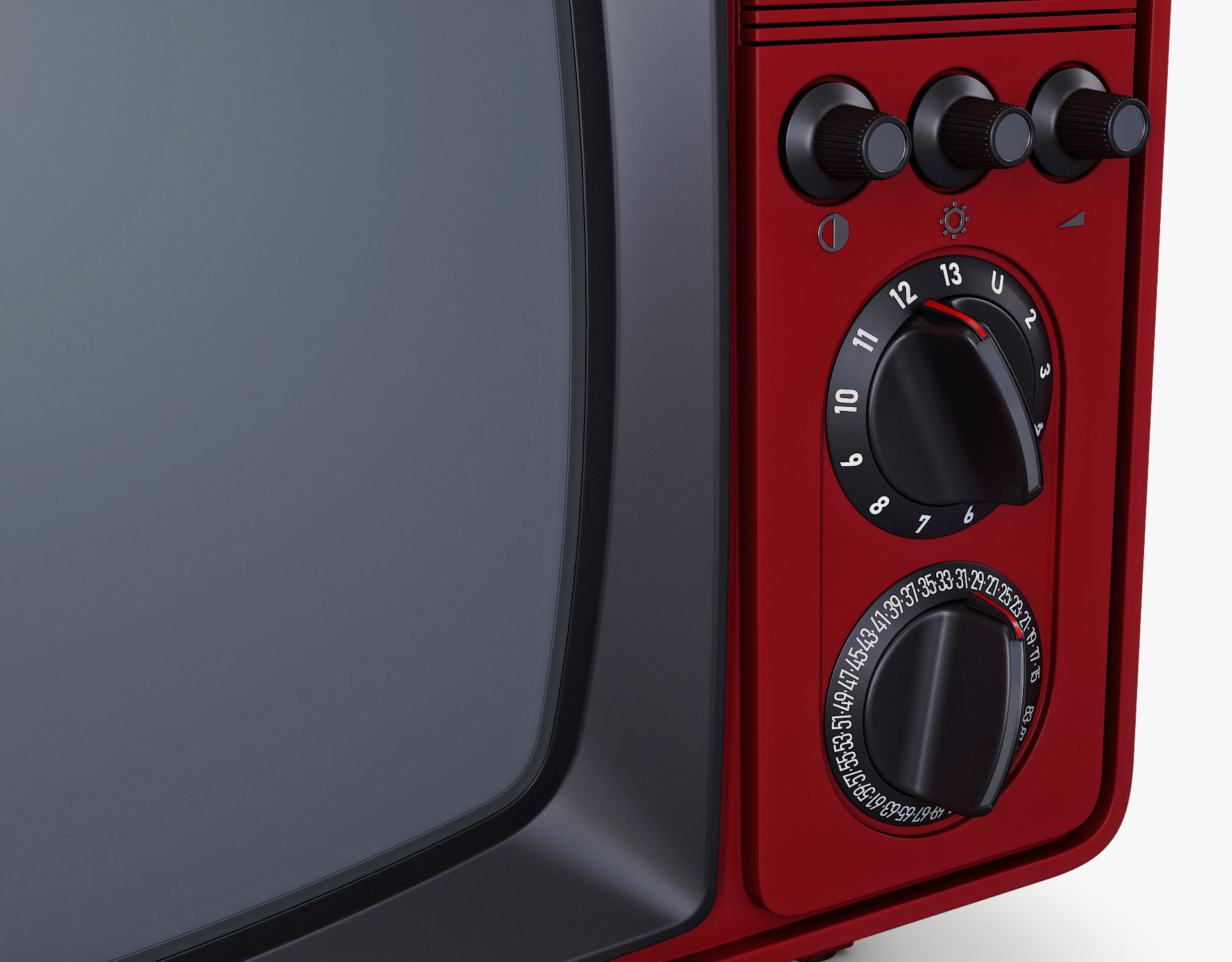 Retro Portable Television Collection volume 1 3D model_123