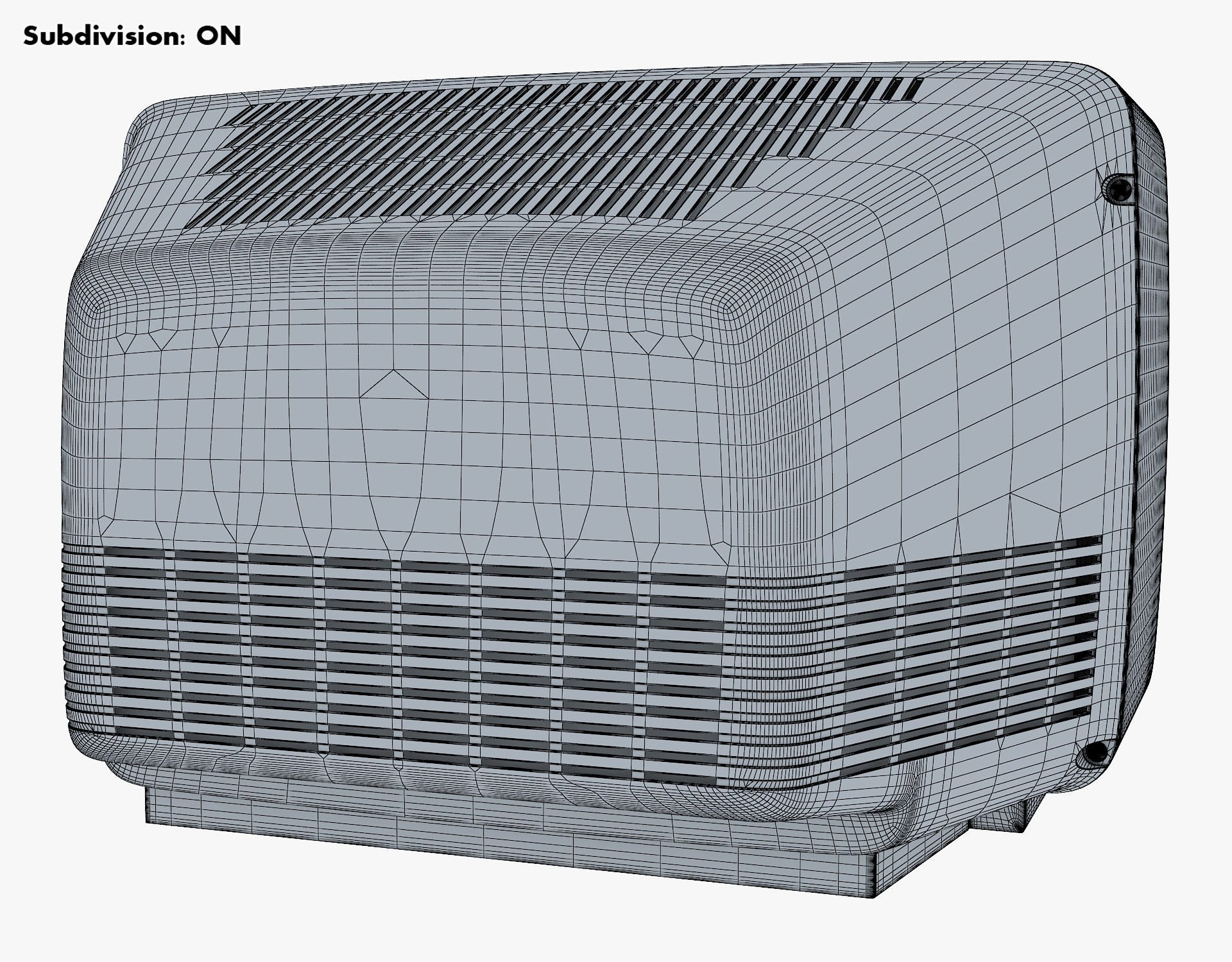 Retro Portable Television Collection volume 1 3D model_15