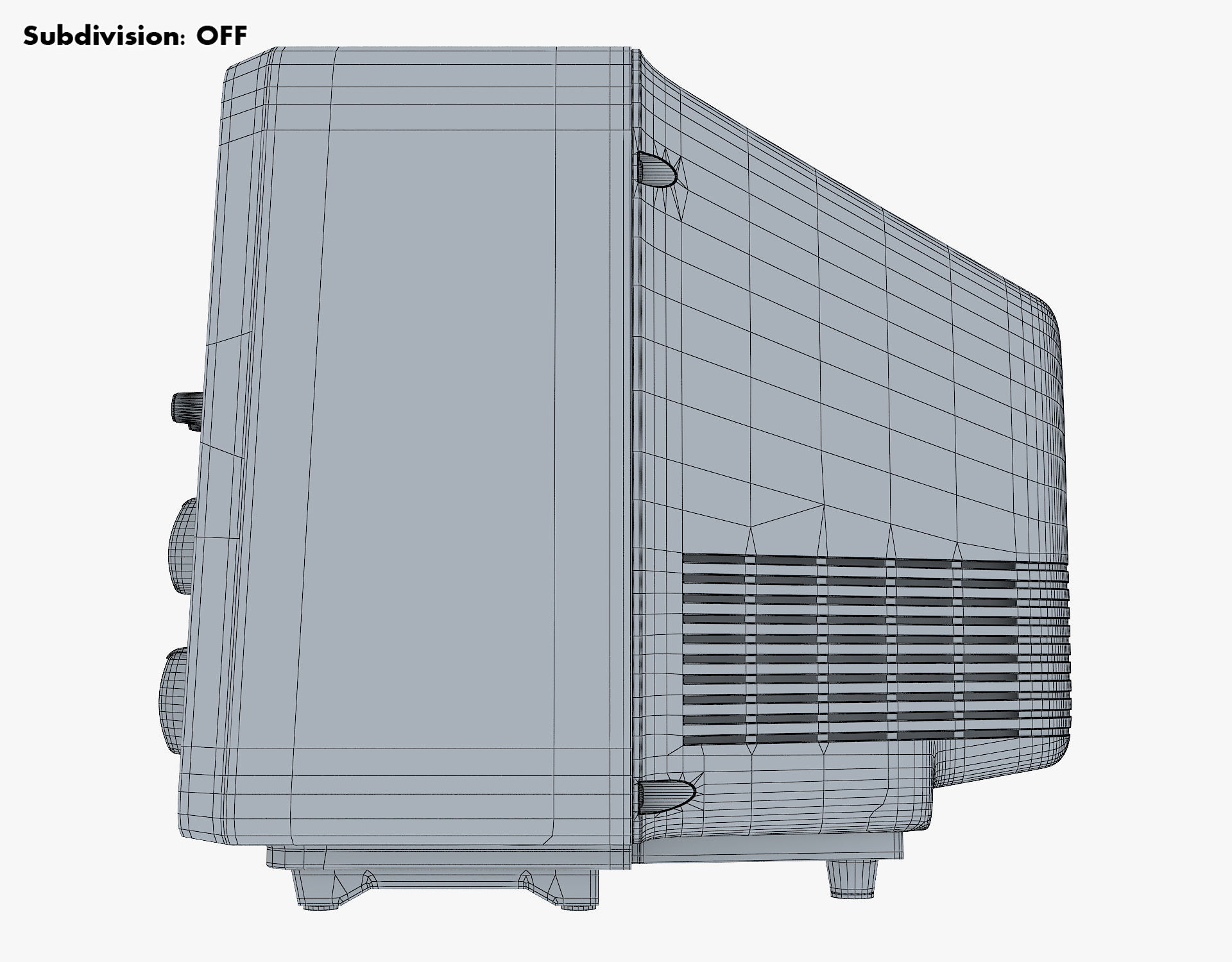 Retro Portable Television Collection volume 1 3D model_141