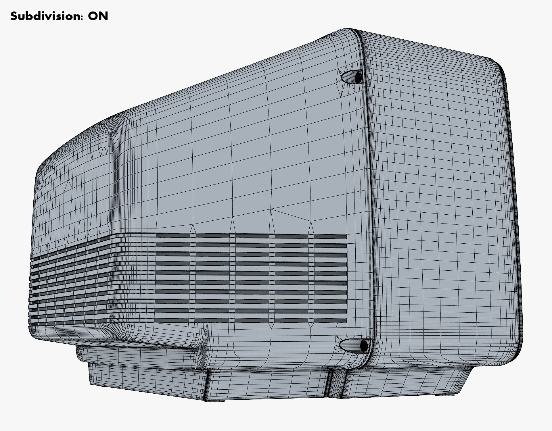 Retro Portable Television Collection volume 1 3D model_96