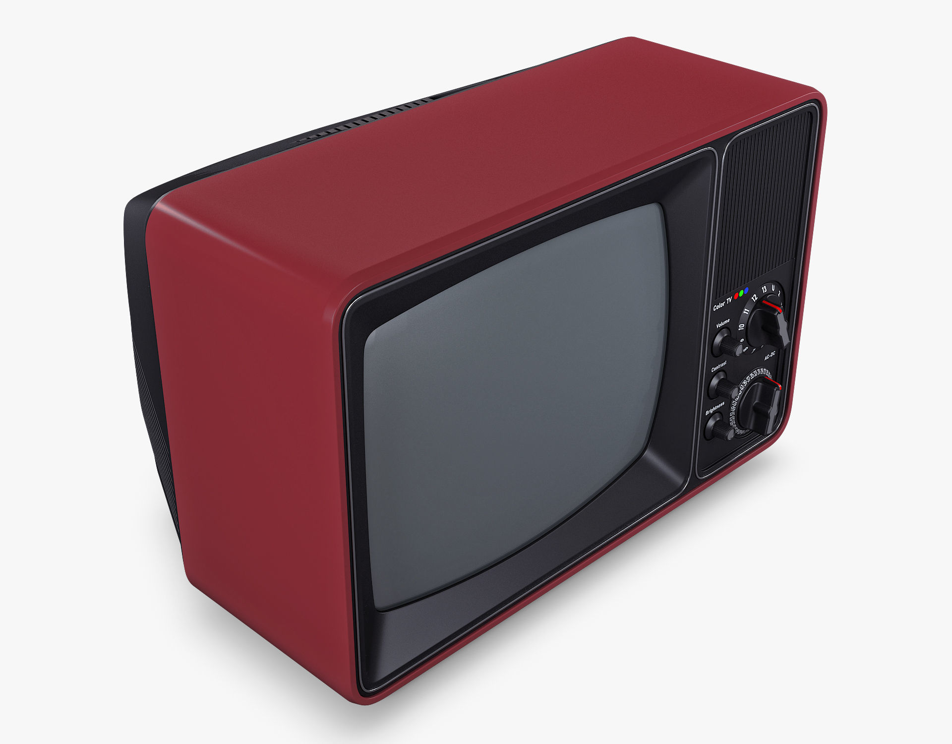 Retro Portable Television Collection volume 1 3D model_40